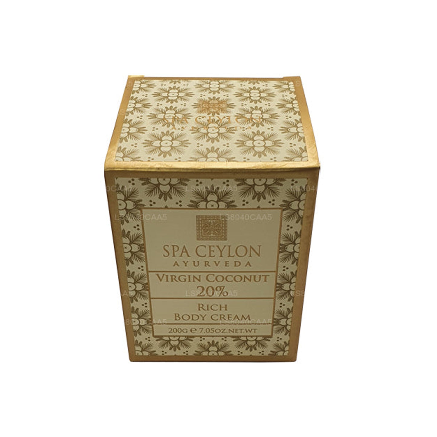 Spa Ceylon Virgin Coconut 20% Reichhaltige Körpercreme (200g)