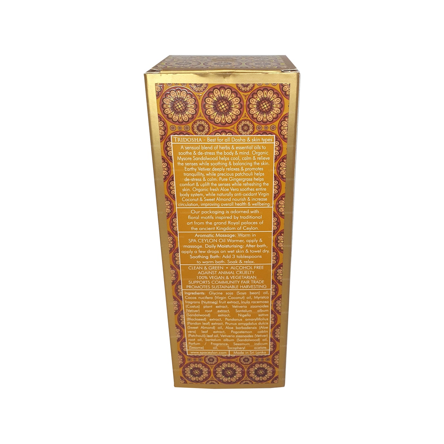 Spa Ceylon Sensual Sandelwood Bade- und Massageöl (150 ml)