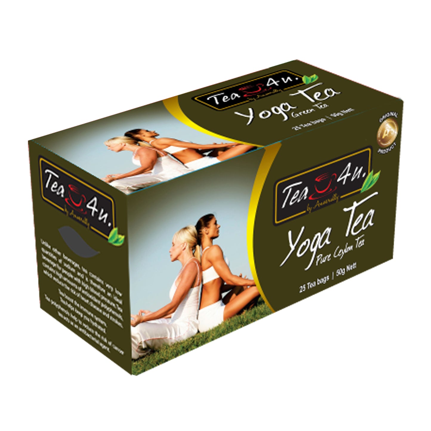 Tea4U Yoga Grüner Tee (50g) 25 Teebeutel