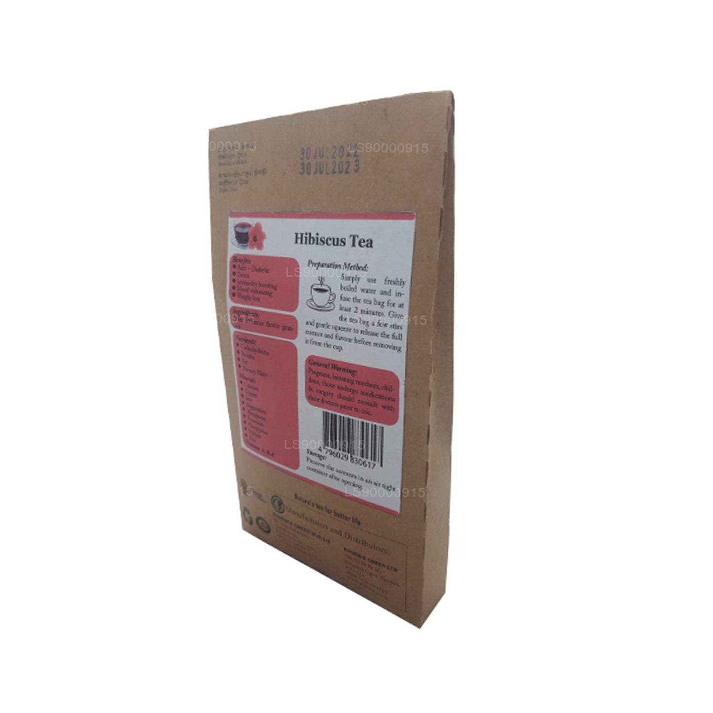 Lifetone Hibiskus-Blumentee (30 g)