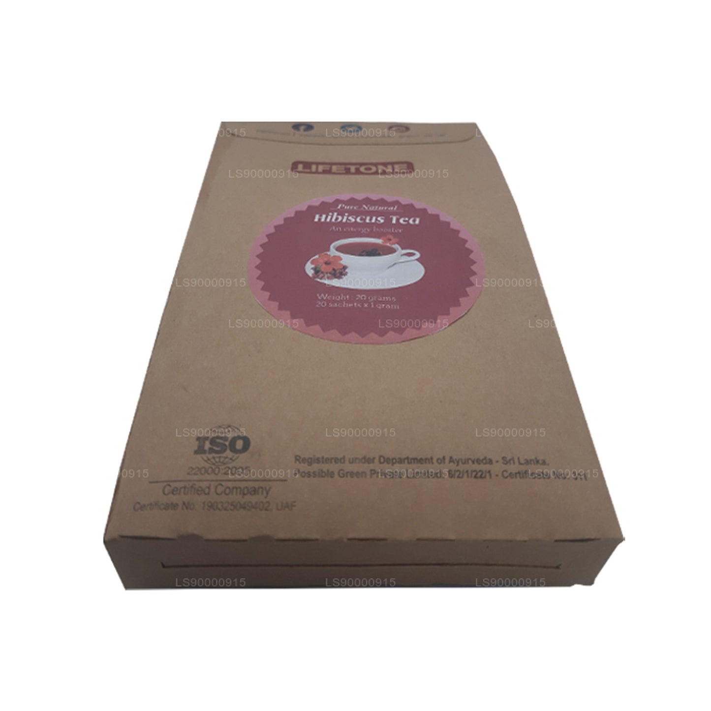 Lifetone Hibiskus-Blumentee (30 g)