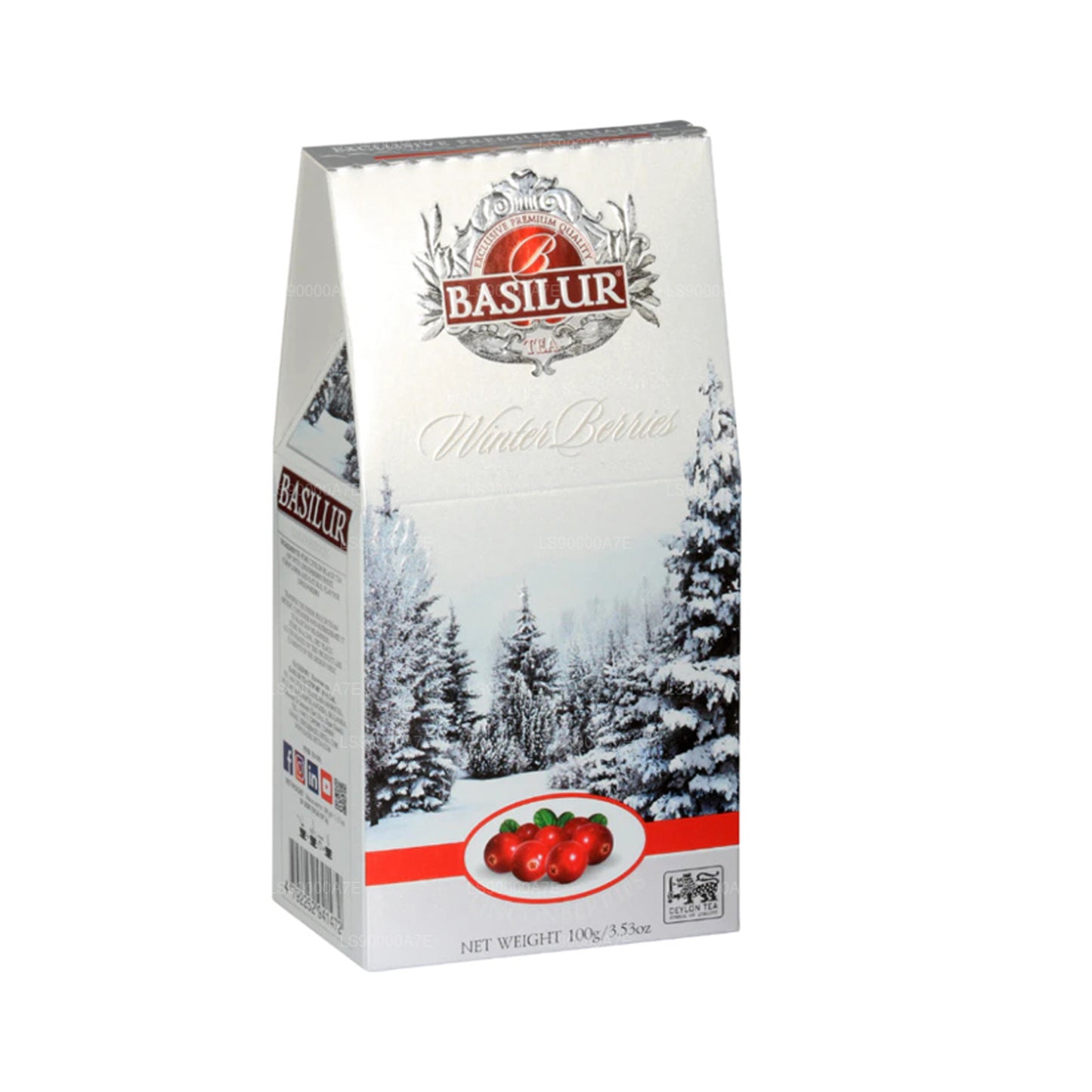 Basilur Winterbeeren „Preiselbeeren“ (100 g)