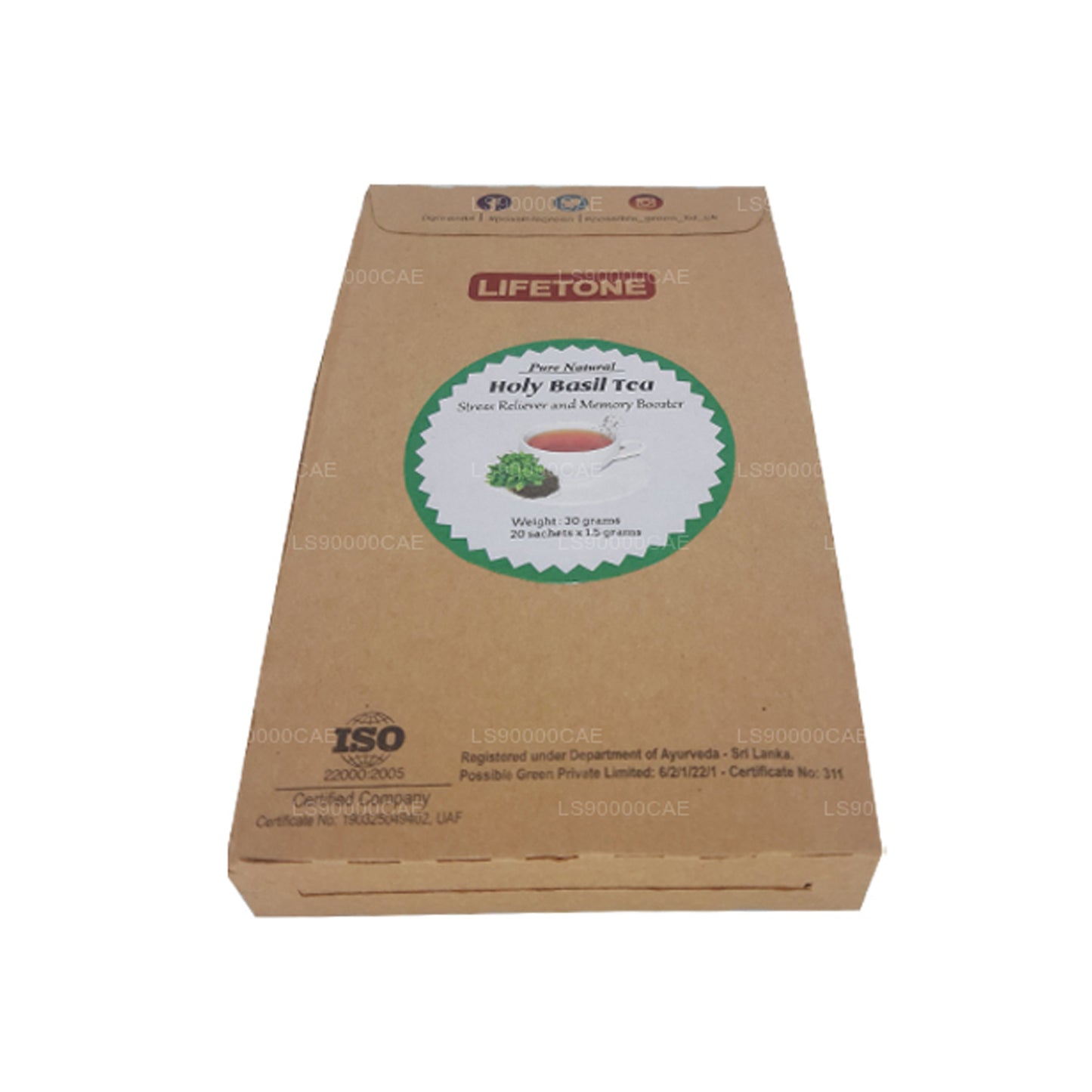 Lifetone Heiliger Basilikum-Tee (30g)