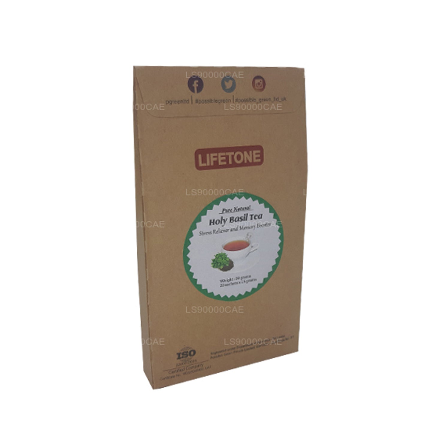 Lifetone Heiliger Basilikum-Tee (30g)