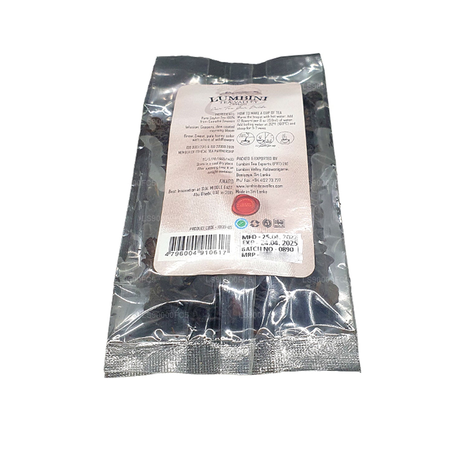 Lumbini Handgesponnener „Manjary“ Tee (25 g)