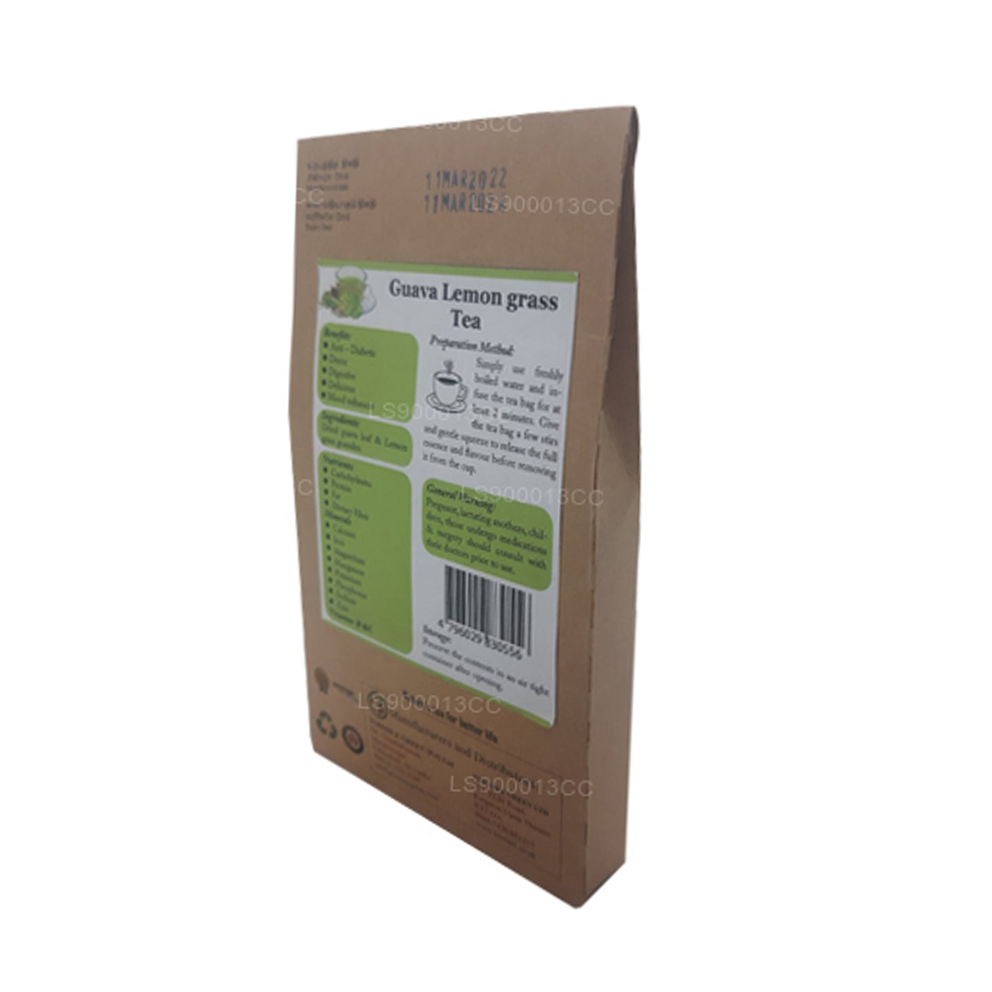 Lifetone Guaven-Zitronengras-Tee (30 g)
