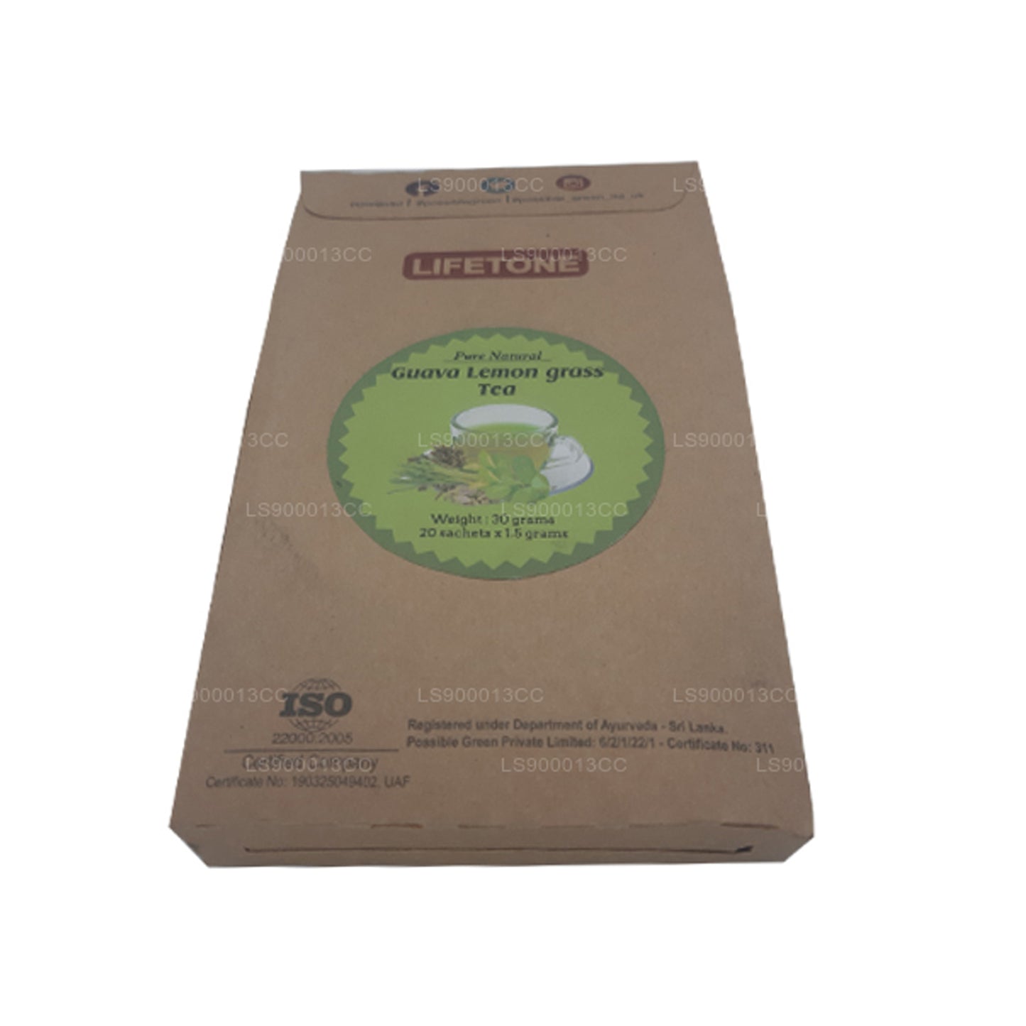 Lifetone Guaven-Zitronengras-Tee (30 g)