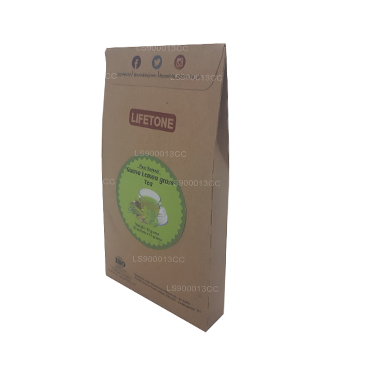 Lifetone Guaven-Zitronengras-Tee (30 g)