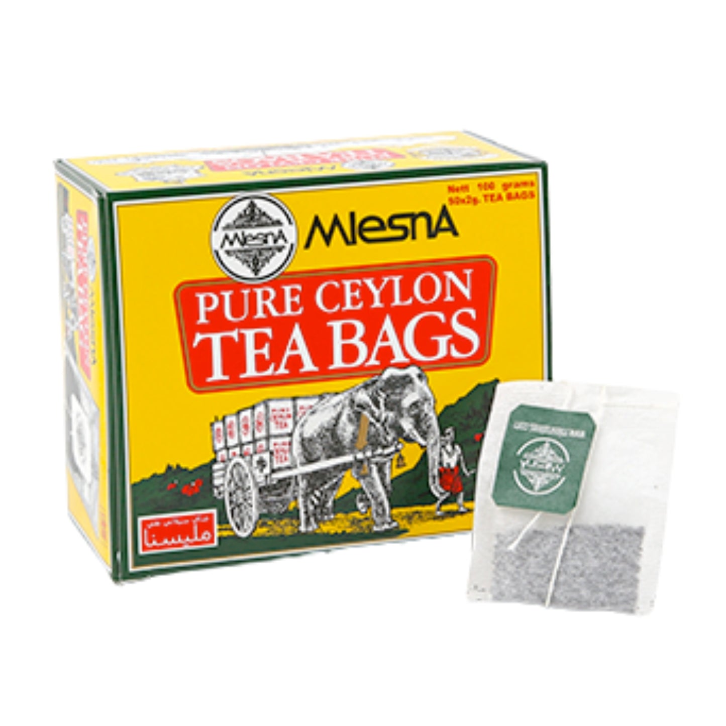 Mlesna Reiner Ceylon Tee (100 g), 50 Teebeutel