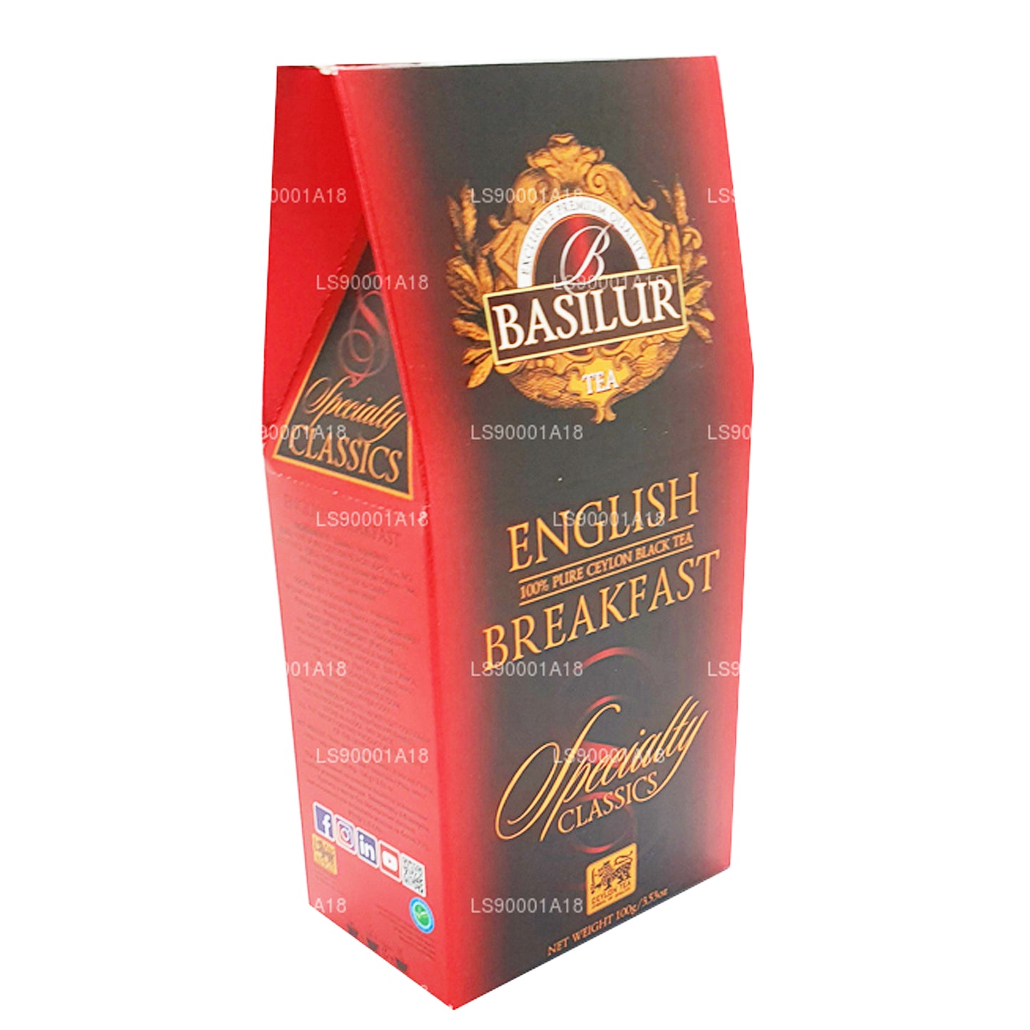Basilur Specialty Classics Englisches Frühstück (100 g)