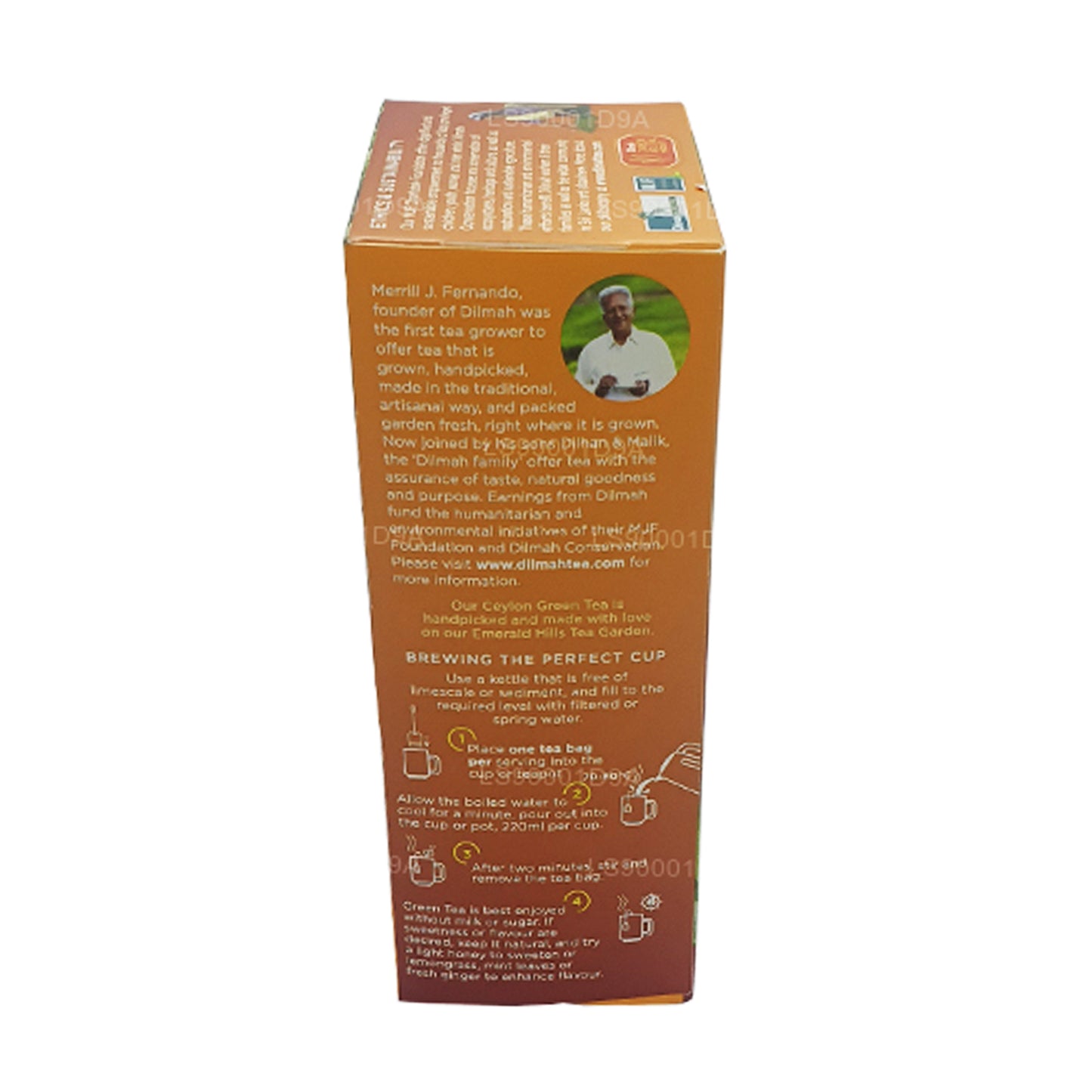 Dilmah Ceylon Moroccan Mint Grüntee (40 g) 20 Teebeutel