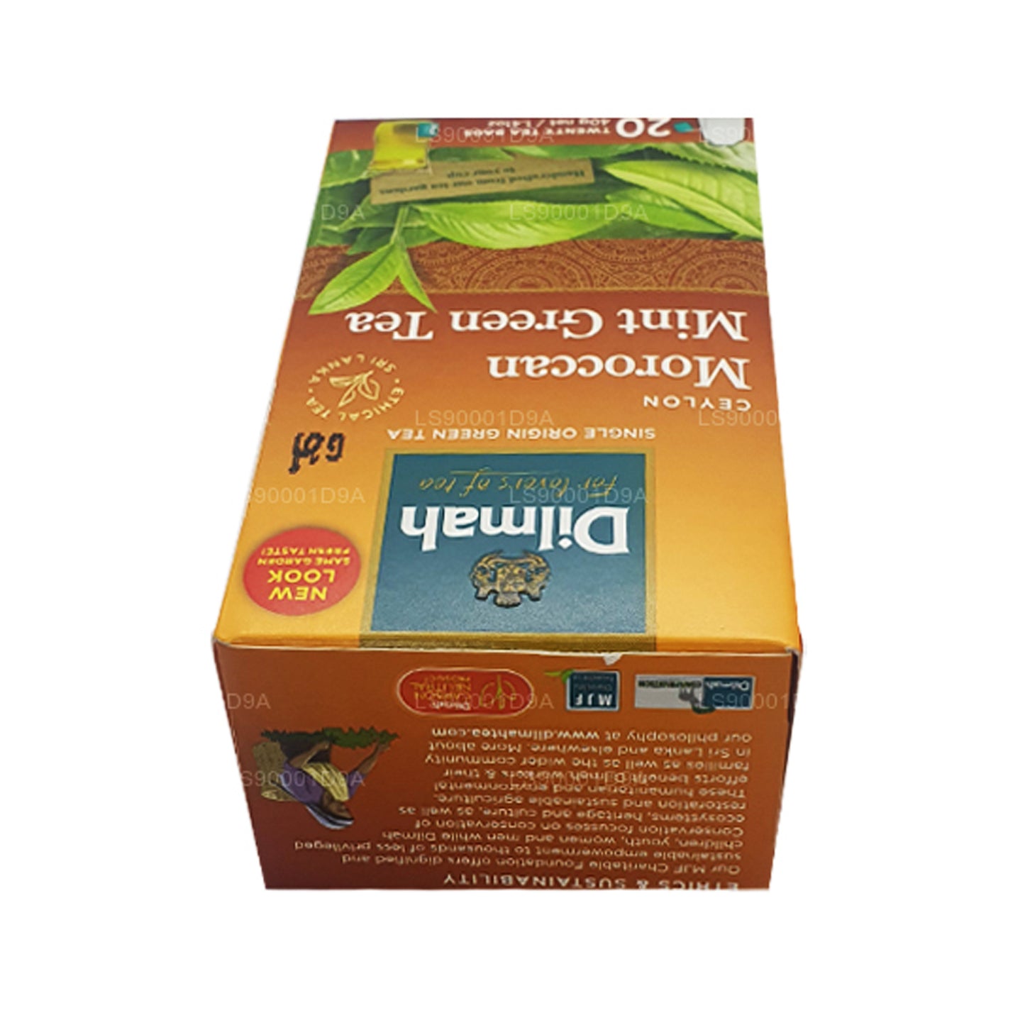 Dilmah Ceylon Moroccan Mint Grüntee (40 g) 20 Teebeutel