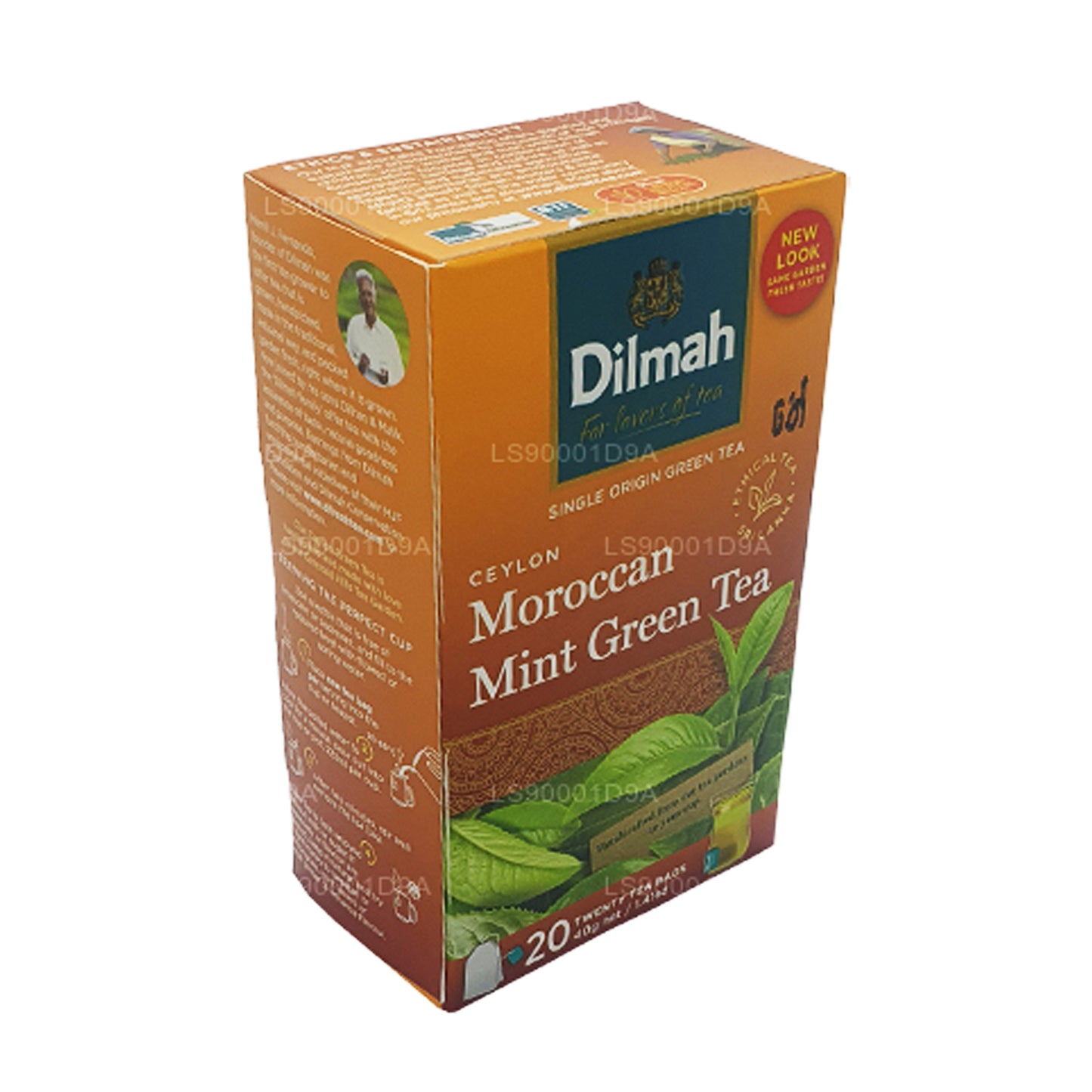 Dilmah Ceylon Moroccan Mint Grüntee (40 g) 20 Teebeutel