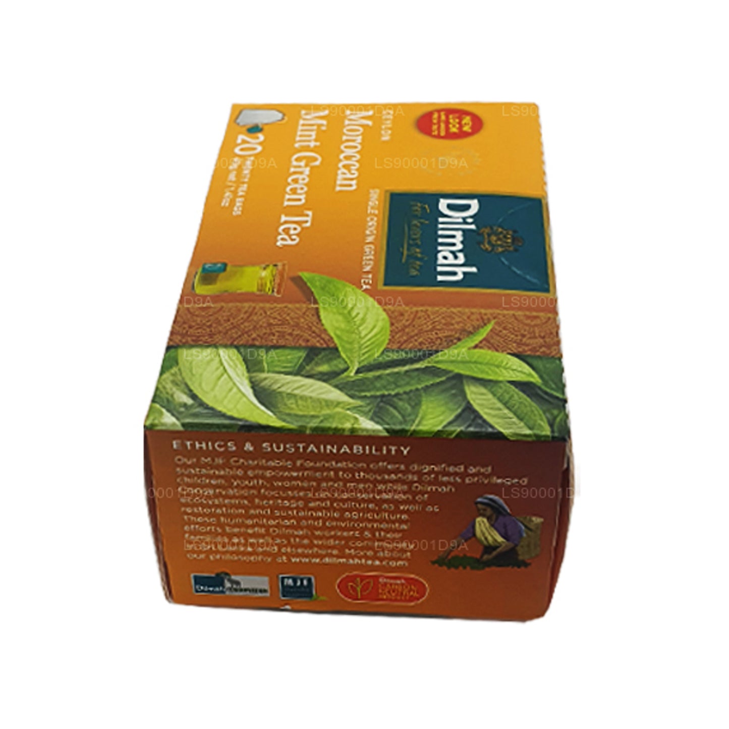 Dilmah Ceylon Moroccan Mint Grüntee (40 g) 20 Teebeutel