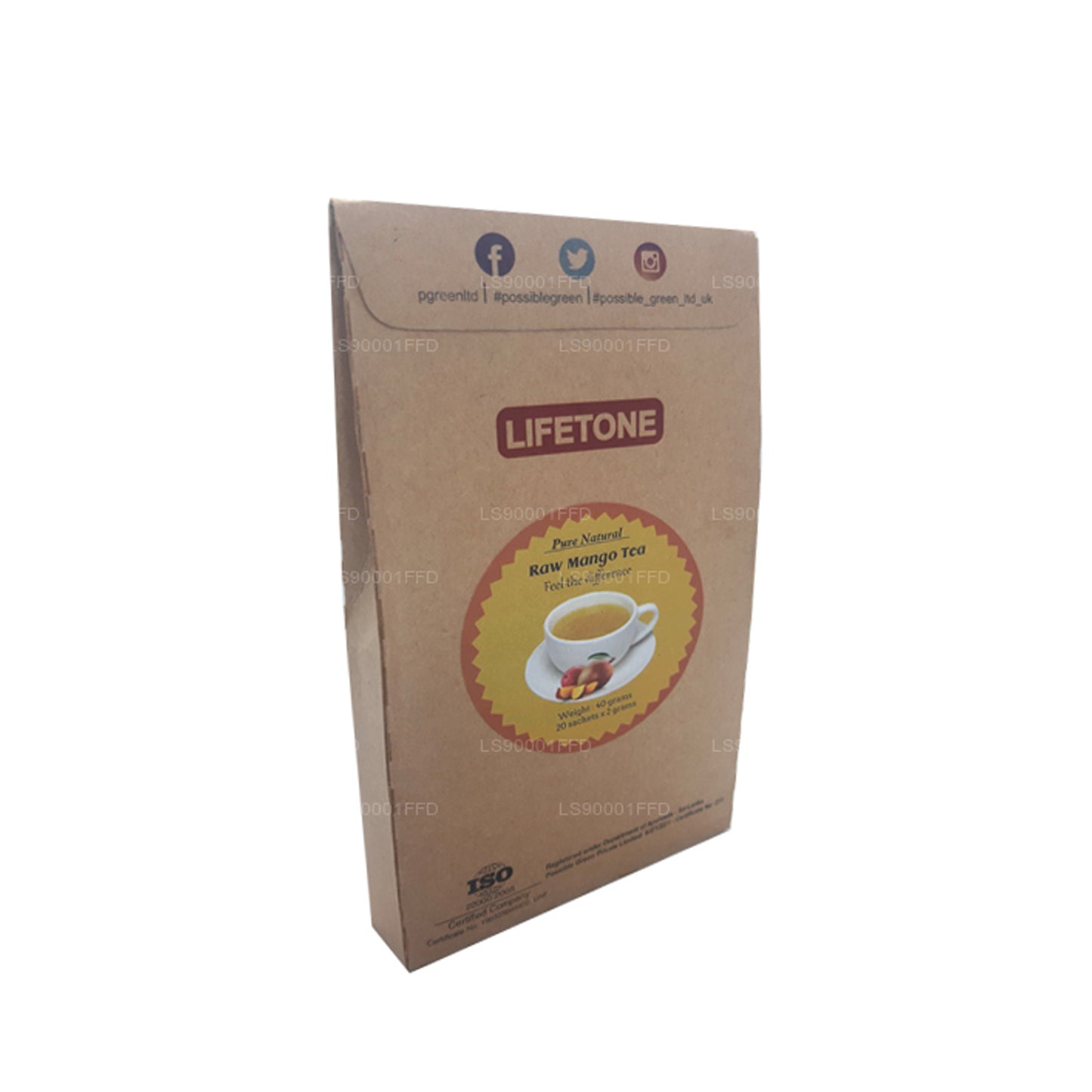 Lifetone Roher Mangotee (40g)