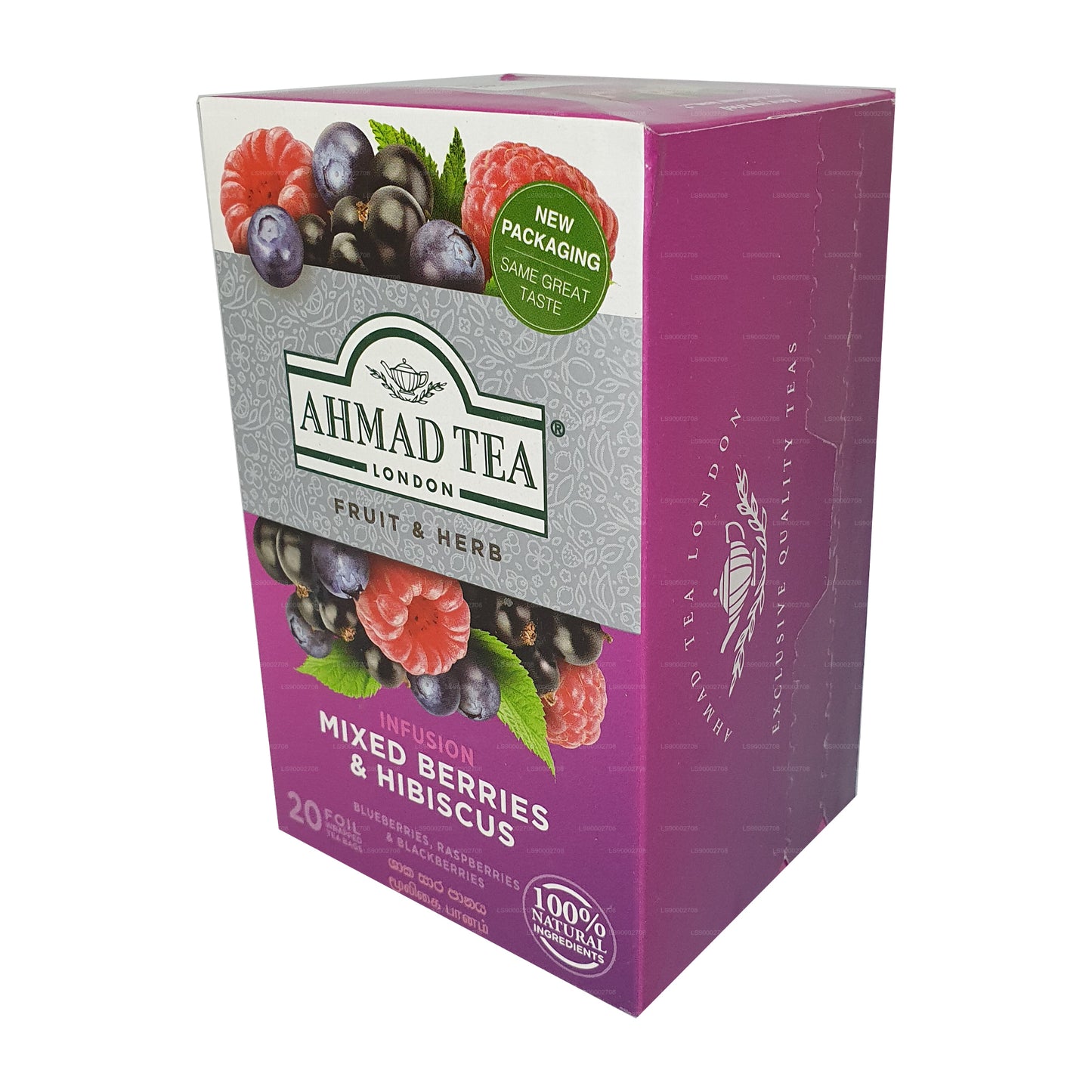 Ahmad Tea Gemischte Beeren & Hibiskus (40g) 20 Folienteebeutel