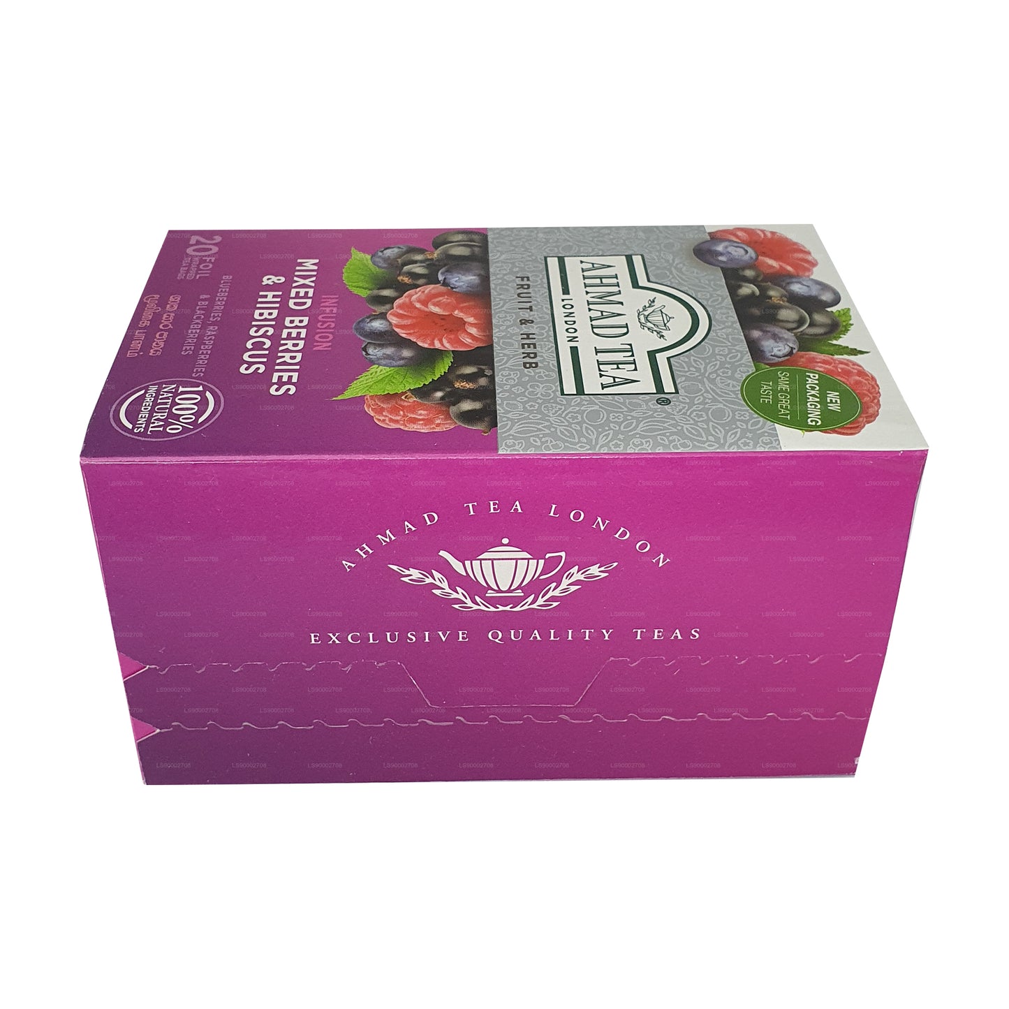 Ahmad Tea Gemischte Beeren & Hibiskus (40g) 20 Folienteebeutel
