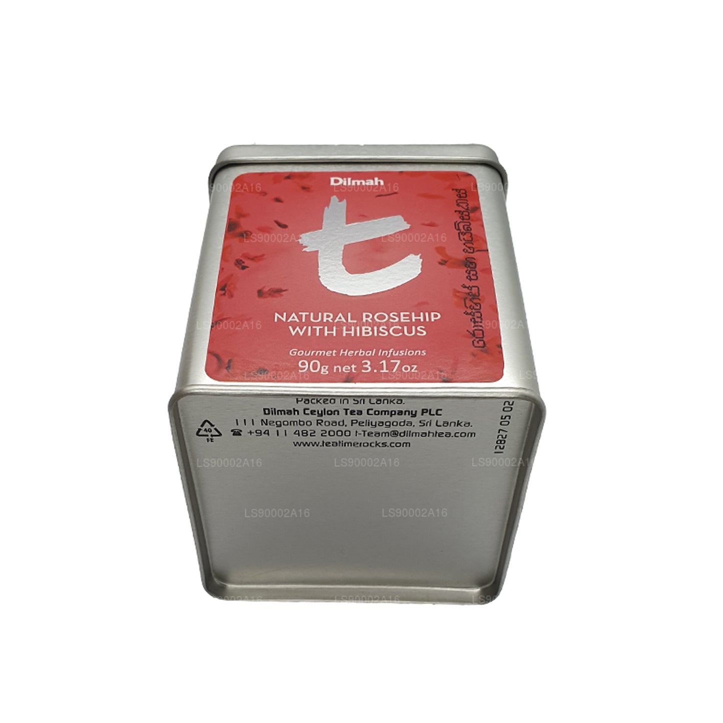 Dilmah t-Series Natürliche Hagebutte mit Hibiskus (90g)
