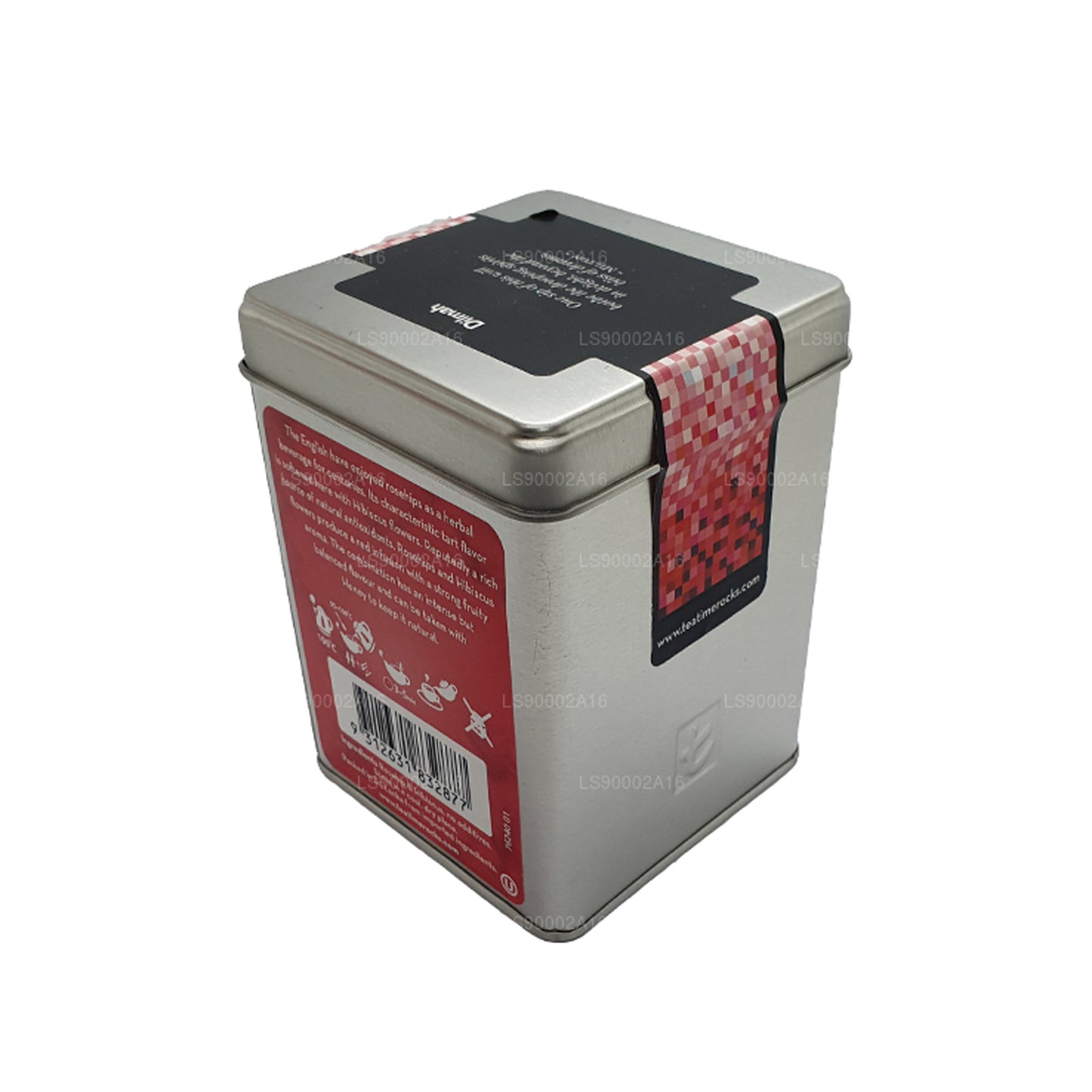 Dilmah t-Series Natürliche Hagebutte mit Hibiskus (90g)
