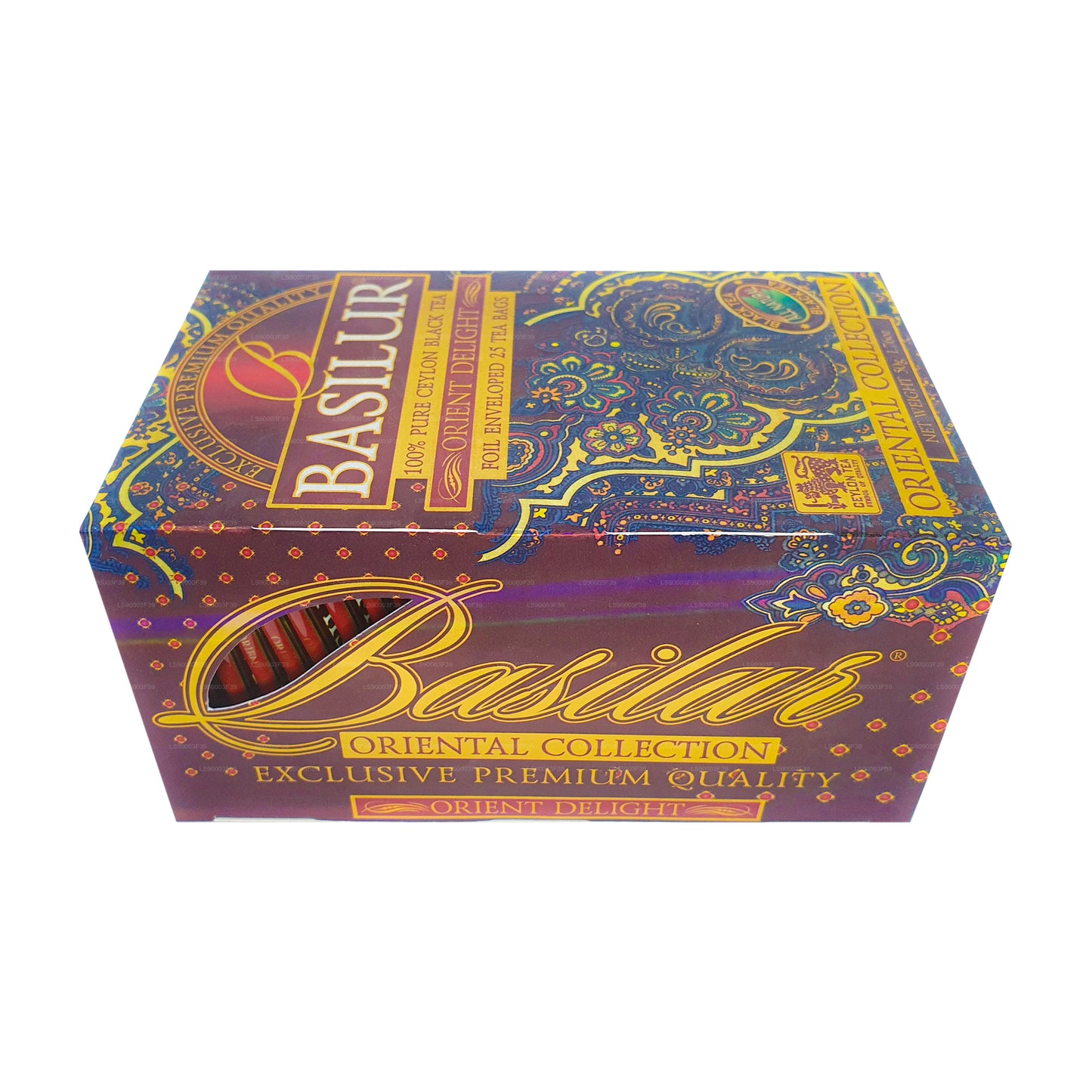 Basilur Oriental Collection Orient Delight Reiner Ceylon Schwarzer Tee (50g) 25 Teebeutel