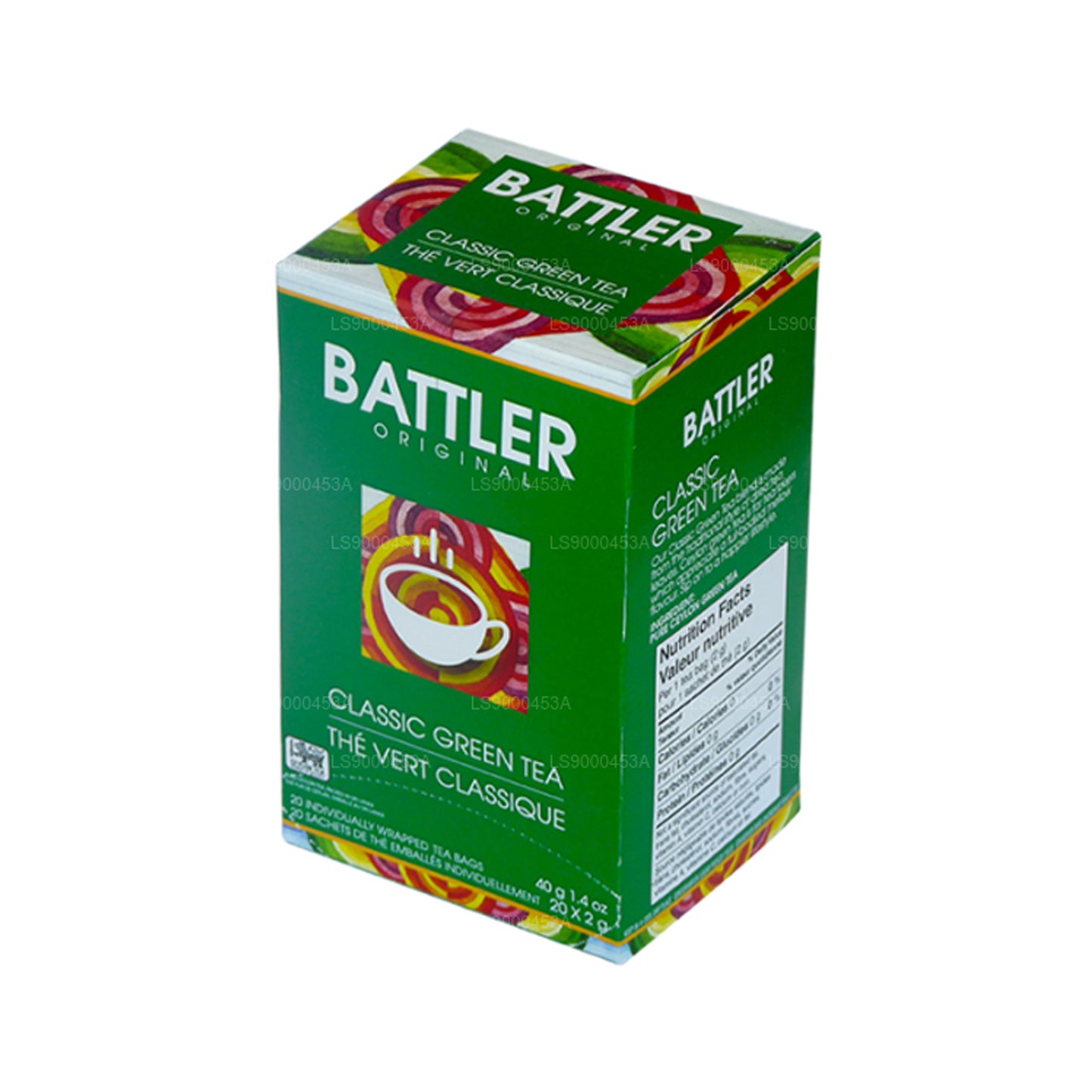 Battler Original Classic Grüntee (40 g) 20 Teebeutel
