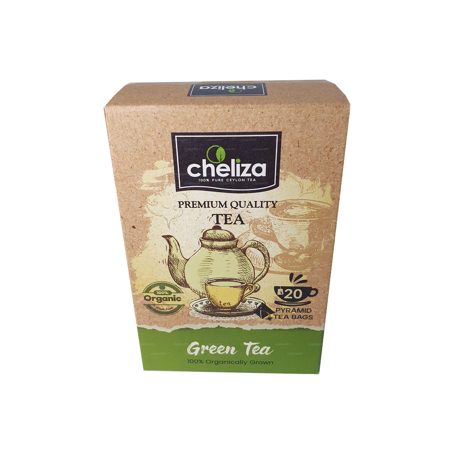 Cheliza Grüner Tee (50g) 20 Teebeutel
