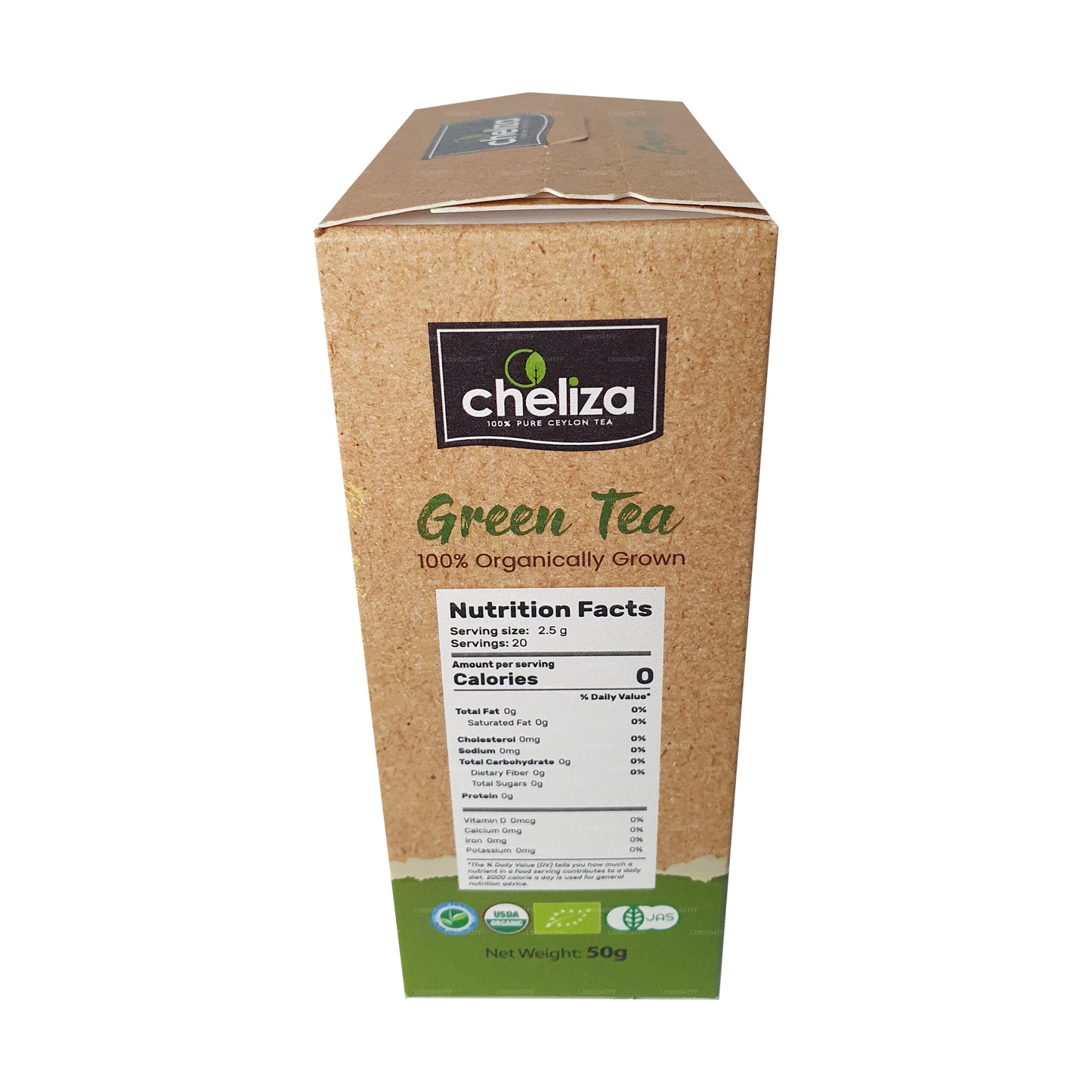 Cheliza Grüner Tee (50g) 20 Teebeutel