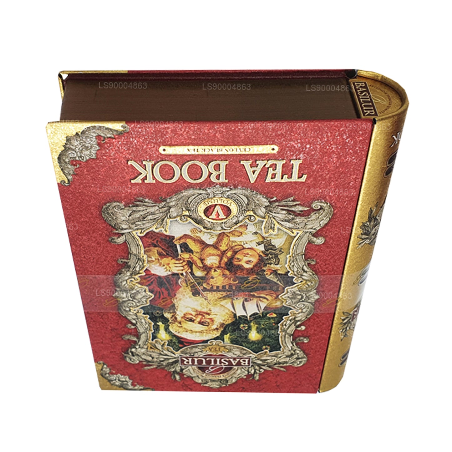 Basilur Festival Dose „Tea Book Band V — Rot“ (100 g)
