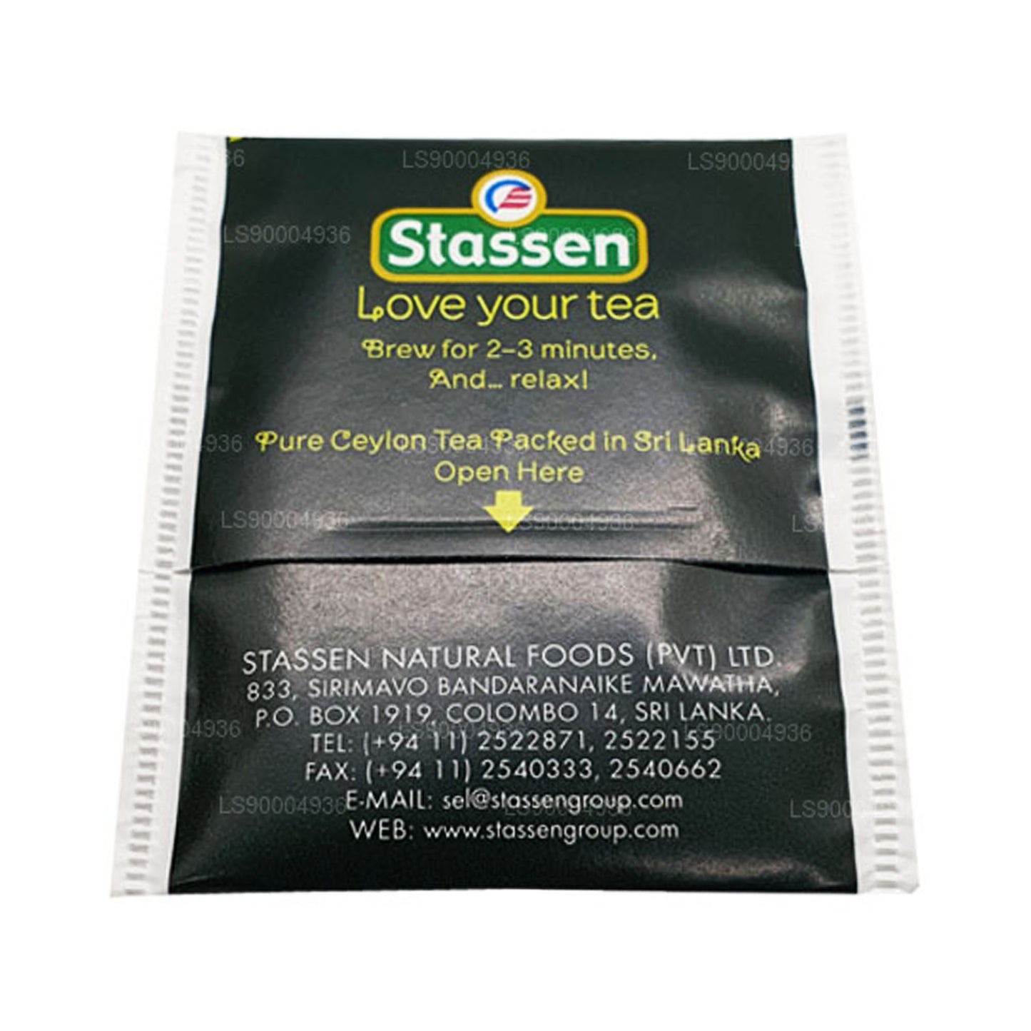 Stassen Grüner Bio-Tee (50g) 25 Teebeutel