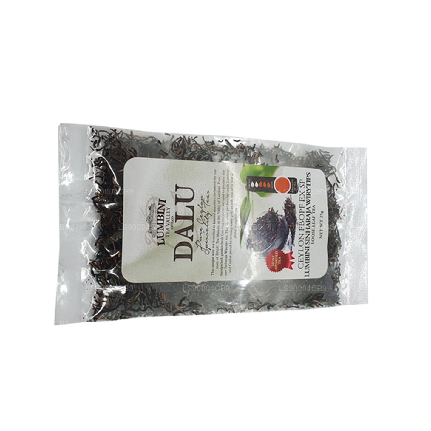 Schwarzer Tee der Güteklasse Lumbini Sinharaja Wiry Tips (FBOPF EX SP) (25 g)