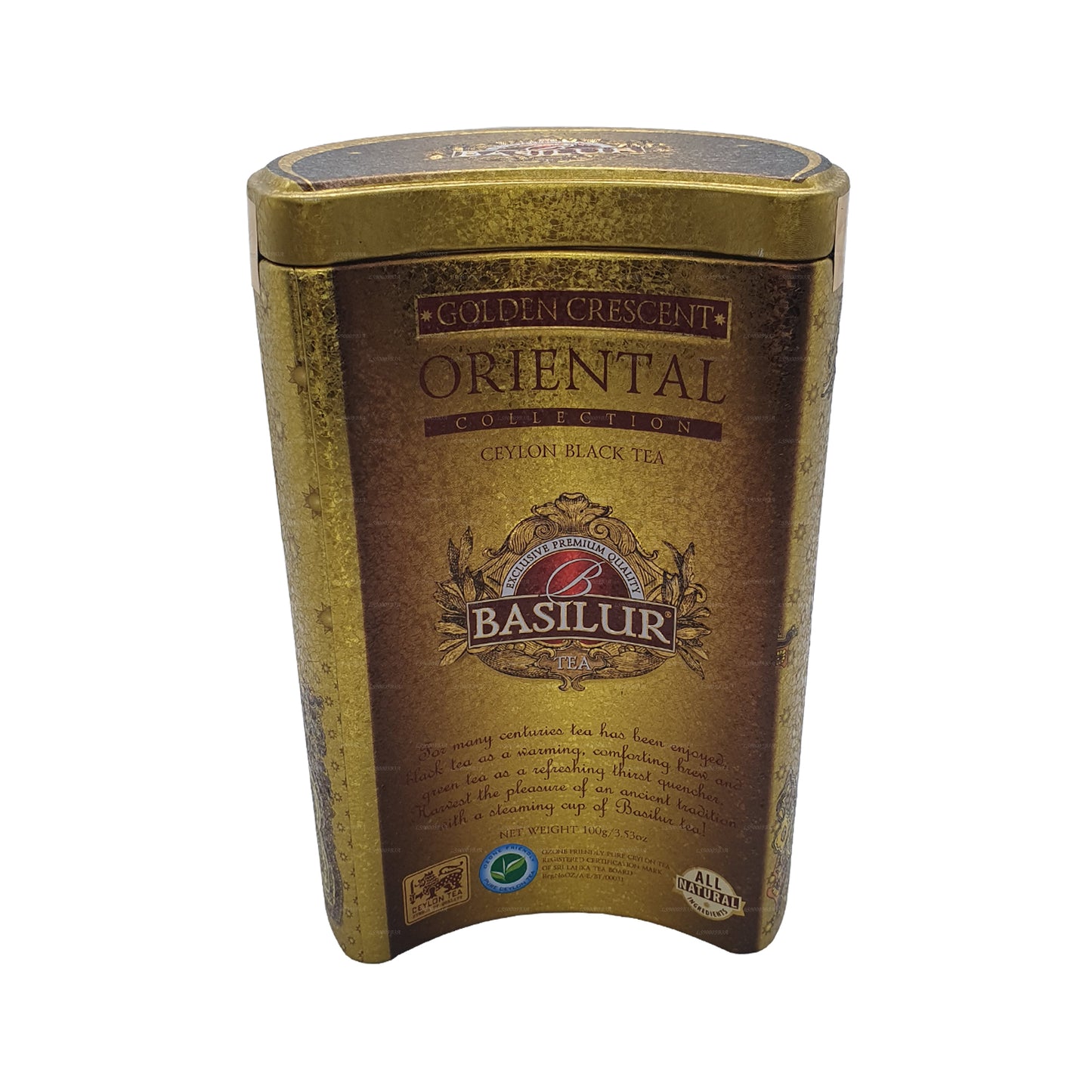 Basilur Oriental Collection Golden Crescent Blechdose (100 g)
