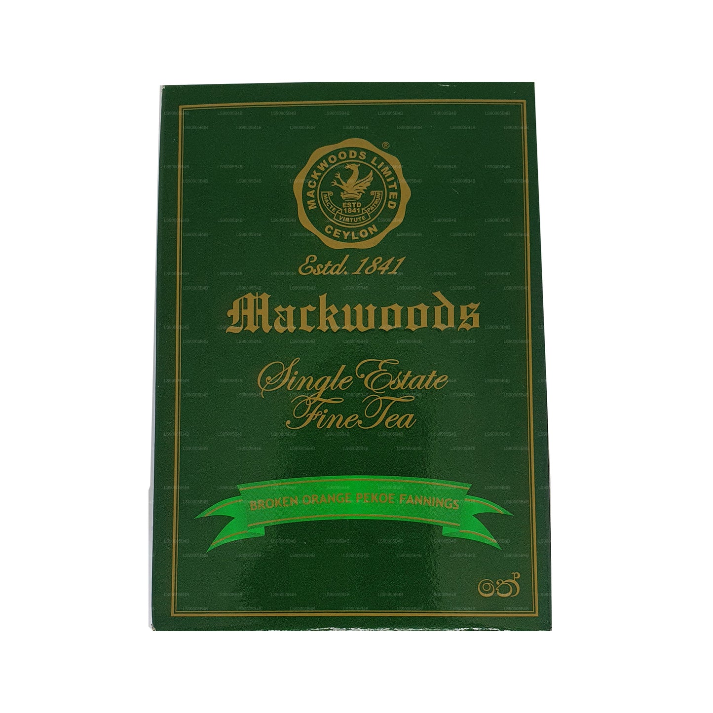 Mackwoods Single Estate Broken Orange Pekoe Fannings (BOPF) Loseblatt-Ceylon-Schwarztee (200 g)