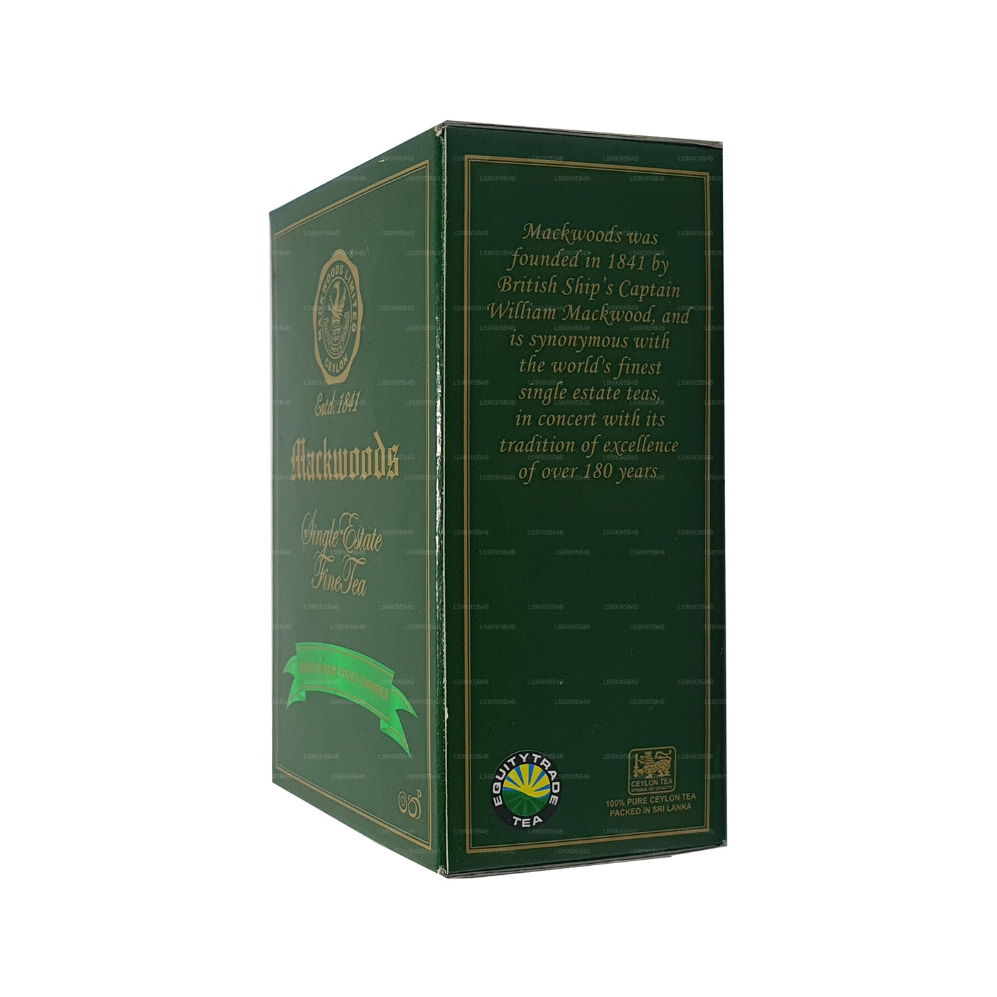 Mackwoods Single Estate Broken Orange Pekoe Fannings (BOPF) Loseblatt-Ceylon-Schwarztee (200 g)