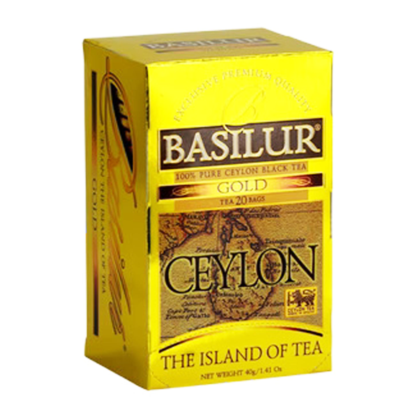 Basilur Island of Tea Ceylon Gold Tee (40g) 20 Teebeutel