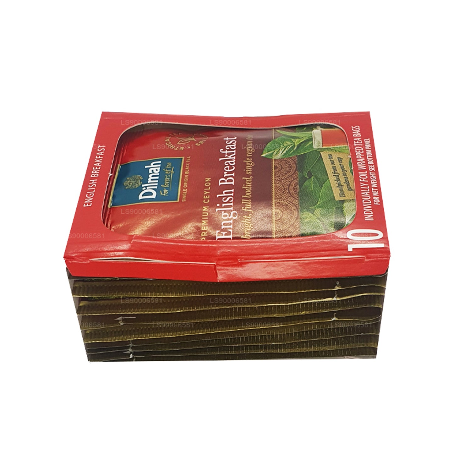 Dilmah English Breakfast Tea (20 g), 10 einzeln verpackte Teebeutel