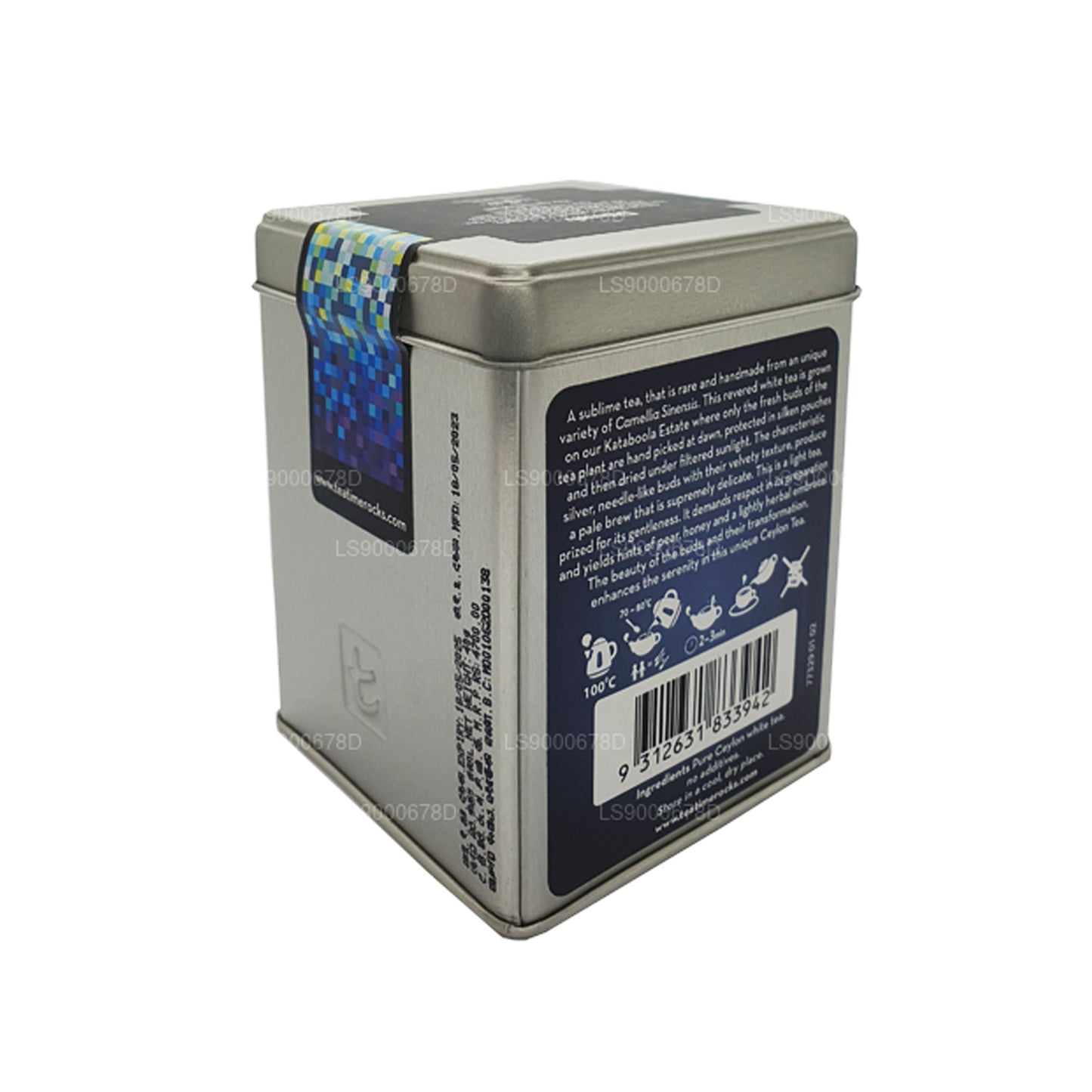 Dilmah Ceylon Silver Tips White Tea (40 g) Dose Loose Tea