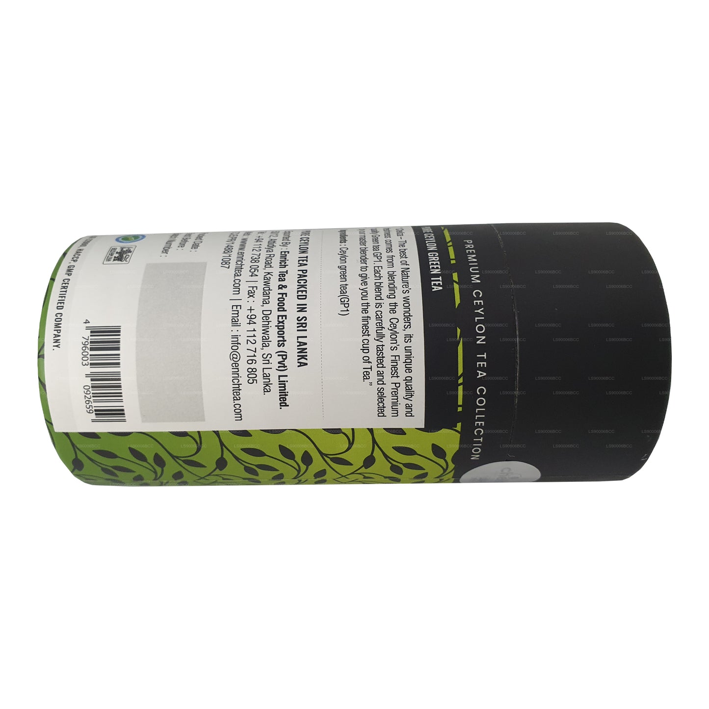 Cheliza Reiner Ceylon Grüner Tee Dose (50g) 20 Teebeutel