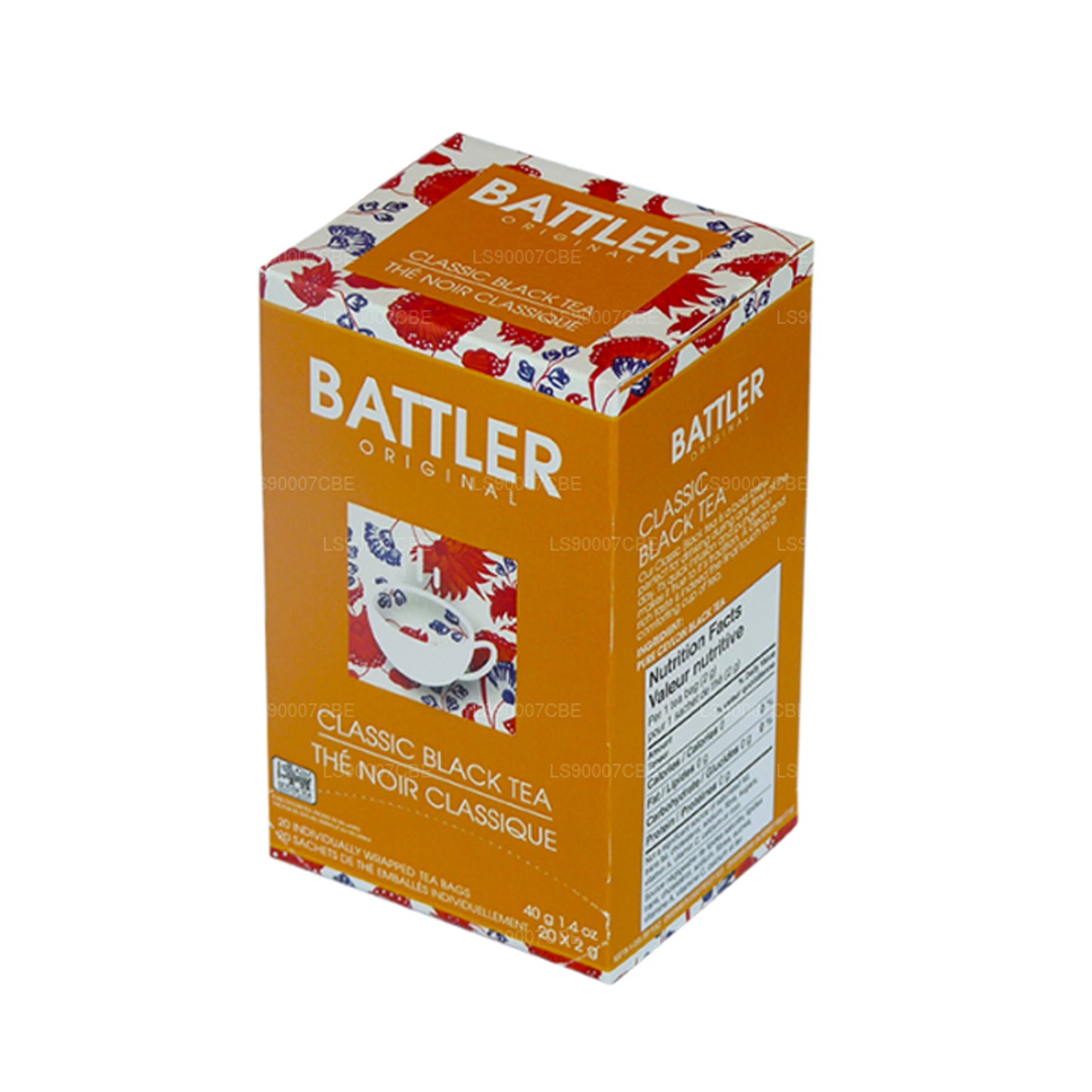 Battler Original Classic Schwarztee (40 g) 20 Teebeutel