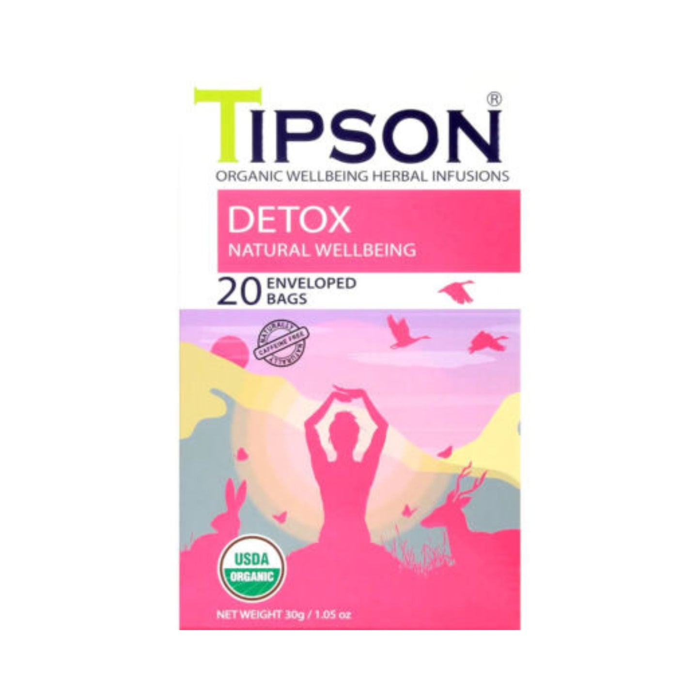 TIPSON - HERBAL - NATÜRLICHES WOHLBEFINDEN BIO-DETOX (30g)