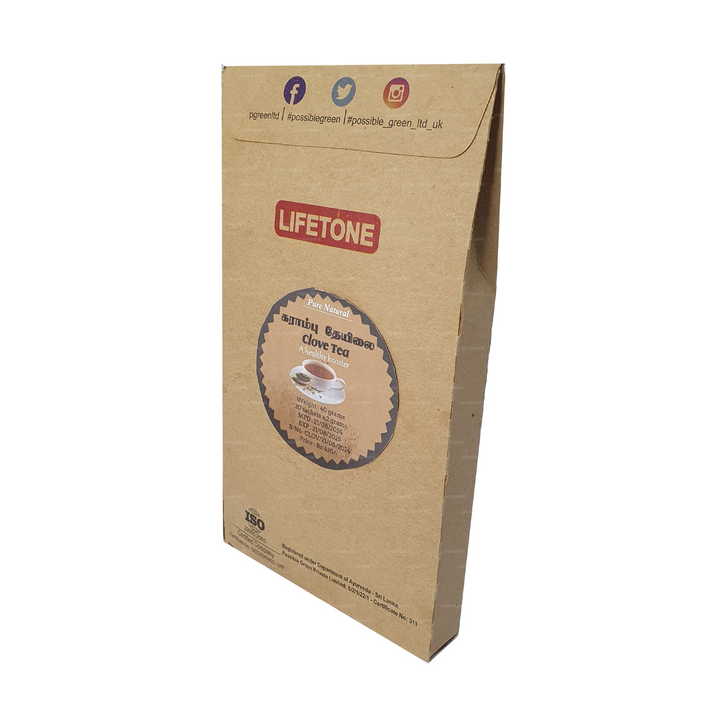 Lifetone Nelkentee (40g)