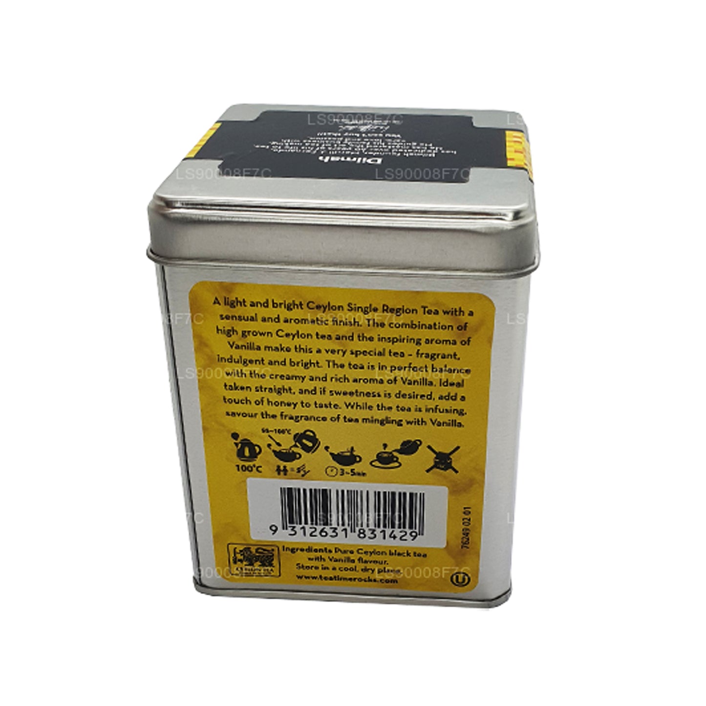 Dilmah T-Serie Vanille-Ceylon-Tee (100 g)