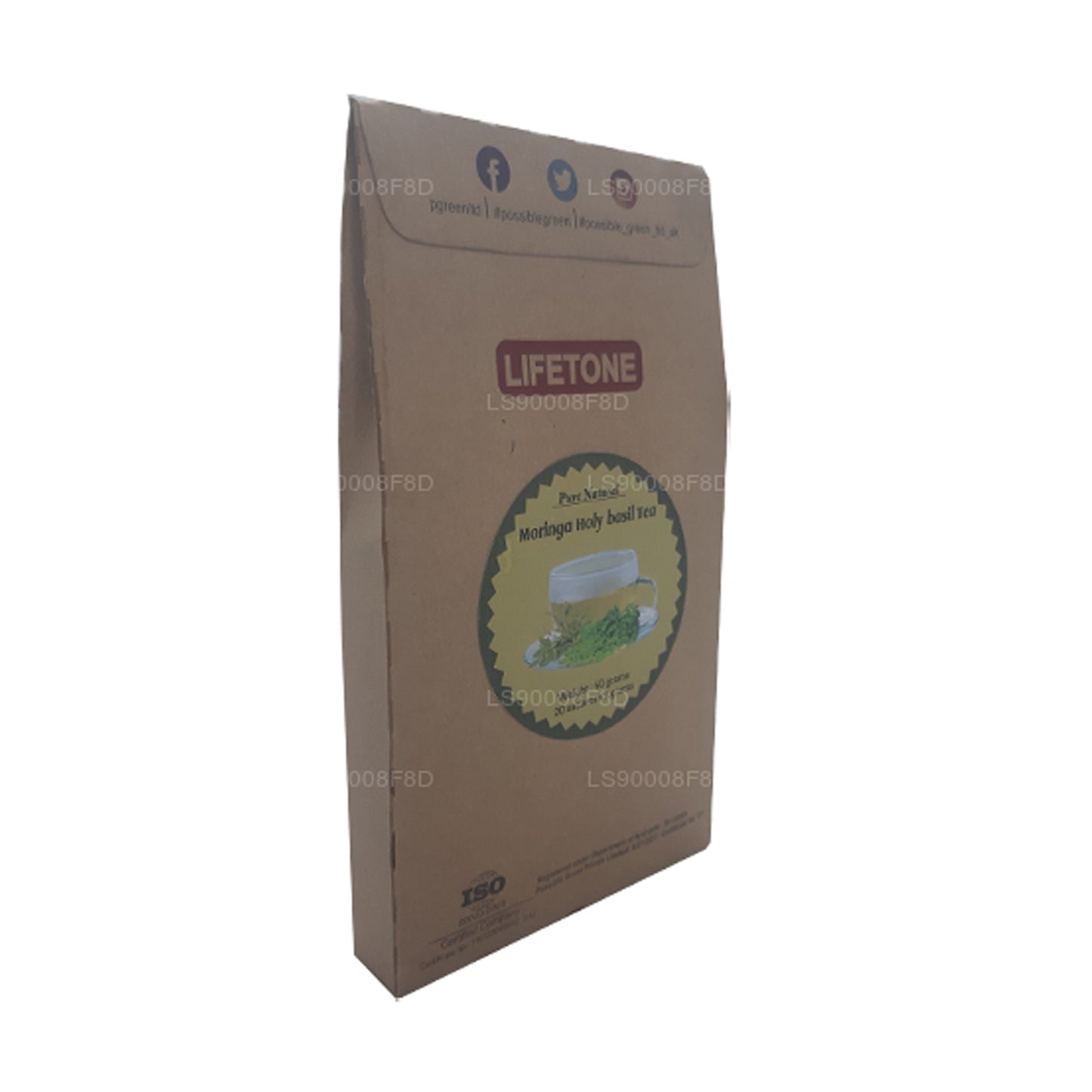 Lifetone Moringa Heiliger Basilikum-Tee (40 g)