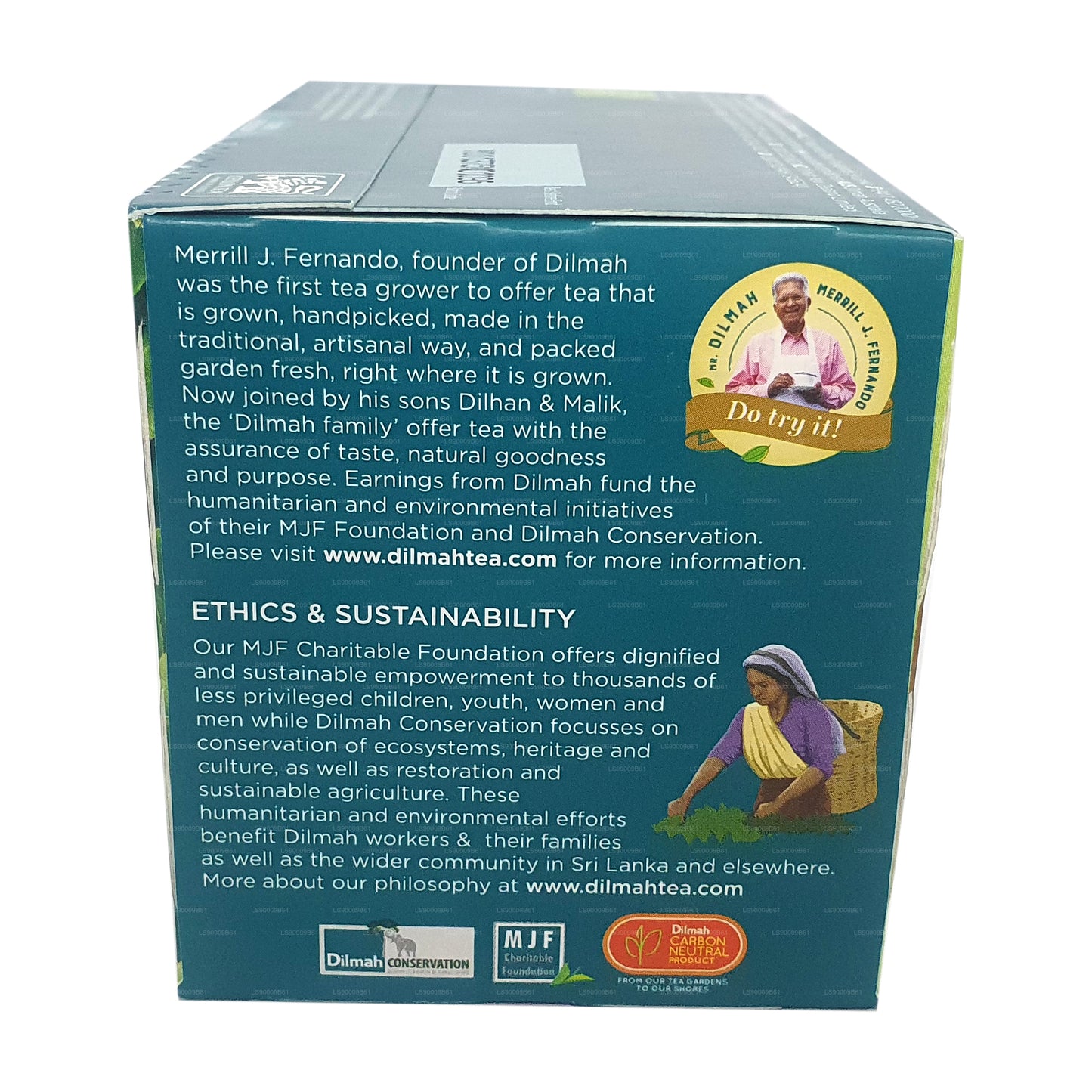 Dilmah Bio-Tee (100 g) 50 Teebeutel