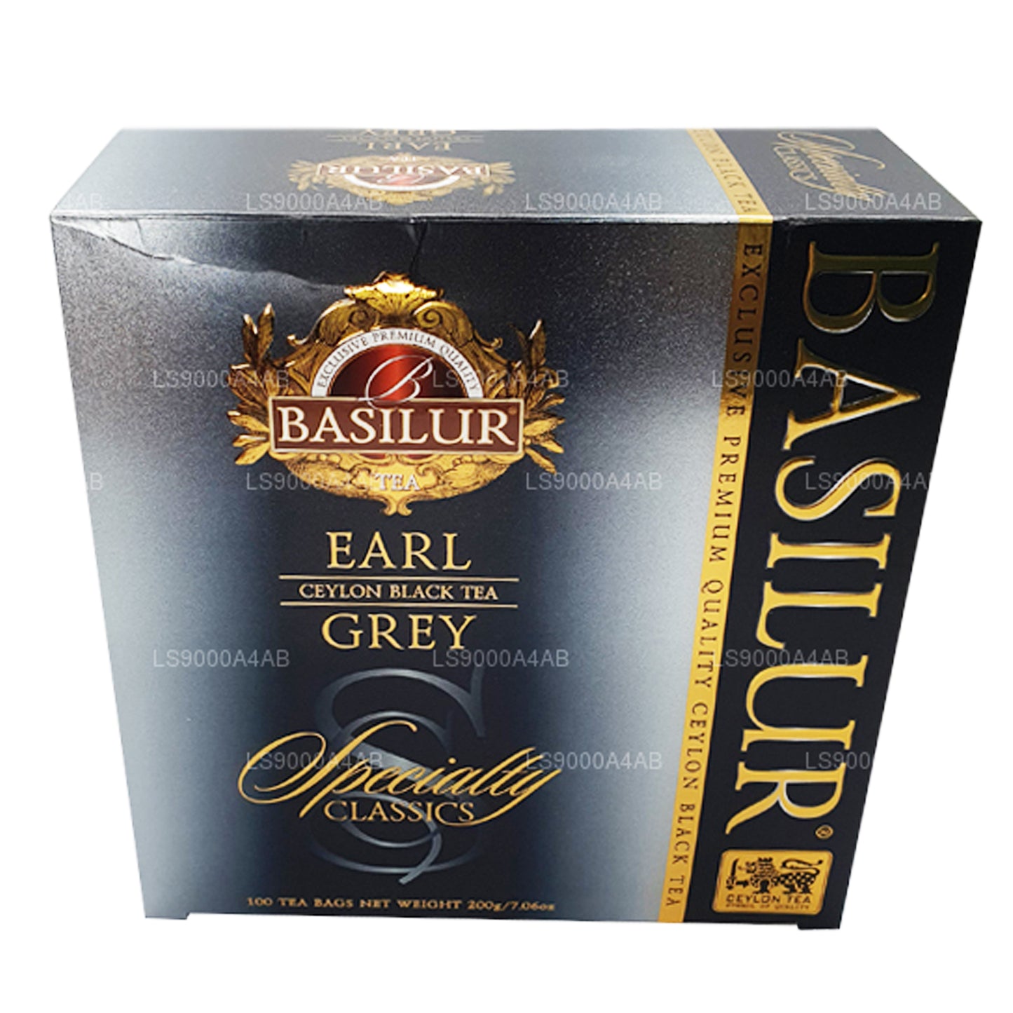 Basilur Speciality Classics Earl Grey Ceylon Schwarztee (200 g) 100 Teebeutel