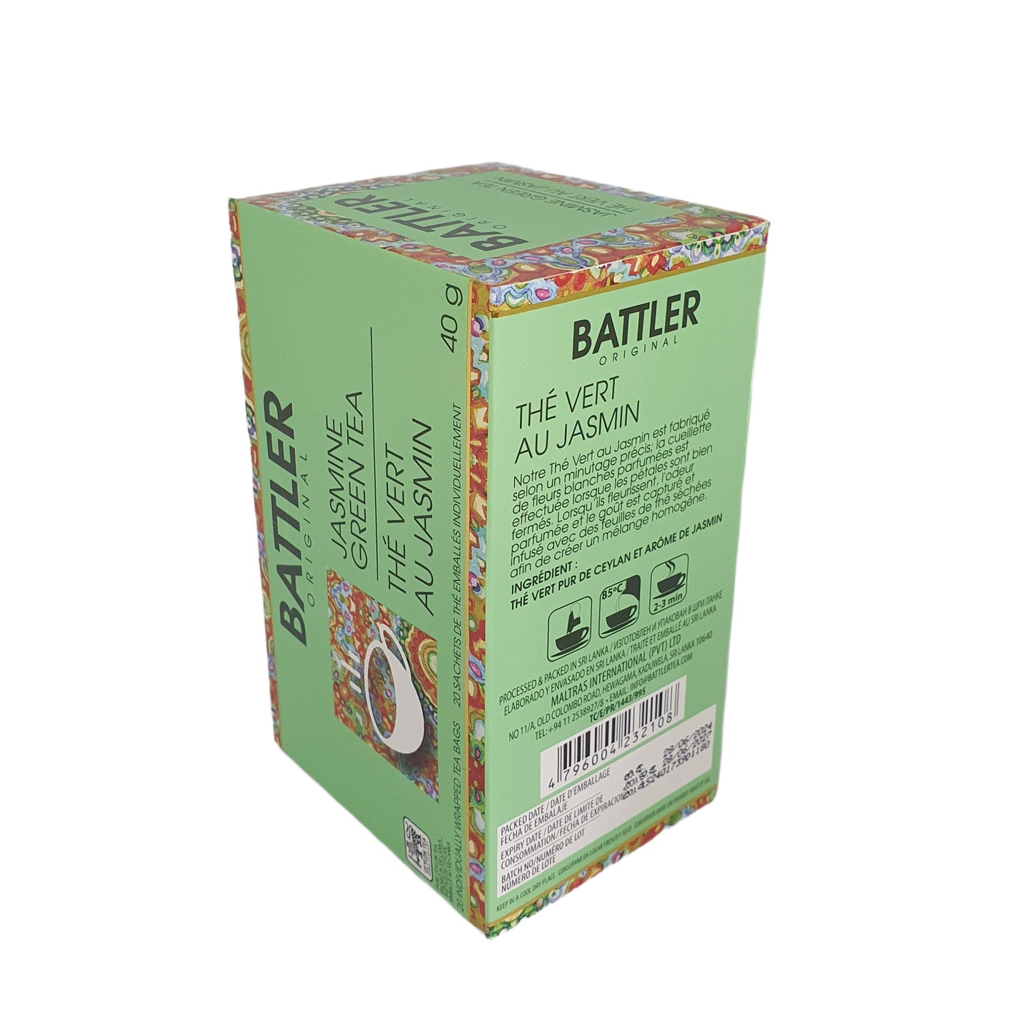 Battler Original Jasmin-Grüntee (40 g) 20 Teebeutel