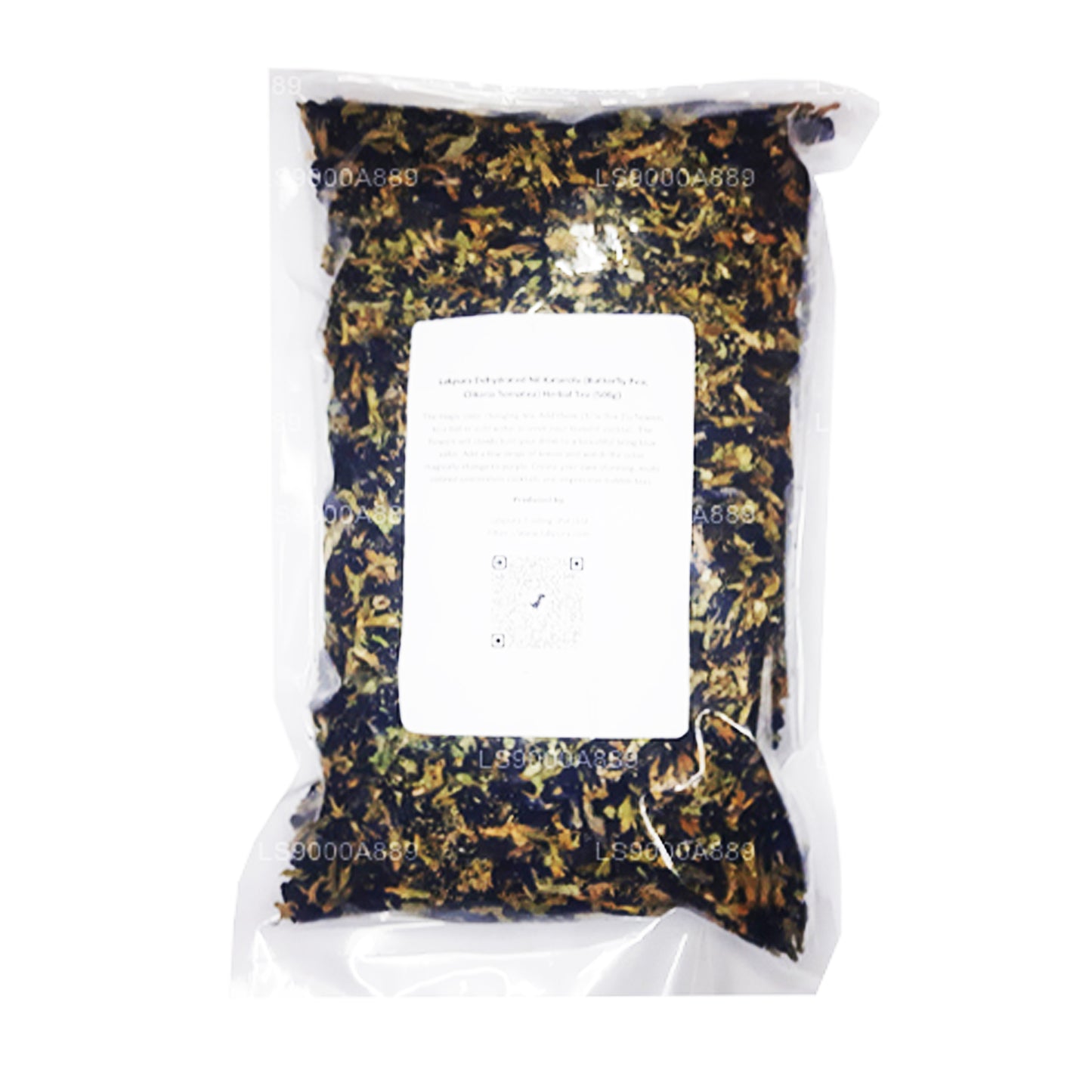 Lakpura Dehydrierter Nil Katarolu (Schmetterlingserbse; Clitoria Ternatea) Kräutertee (40 g)