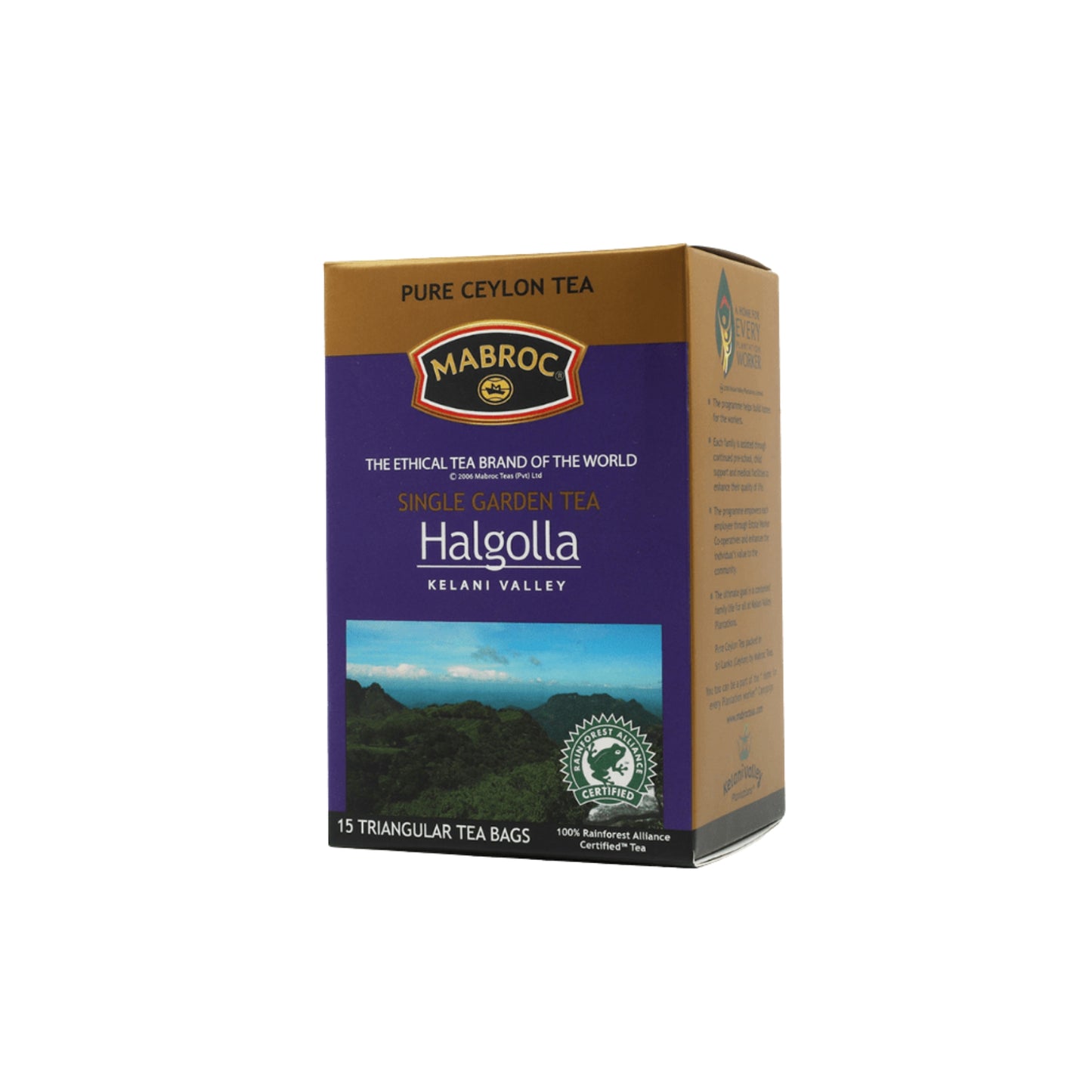 Mabroc Halgolla Dreiecks Tee (30g) 15 Teebeutel