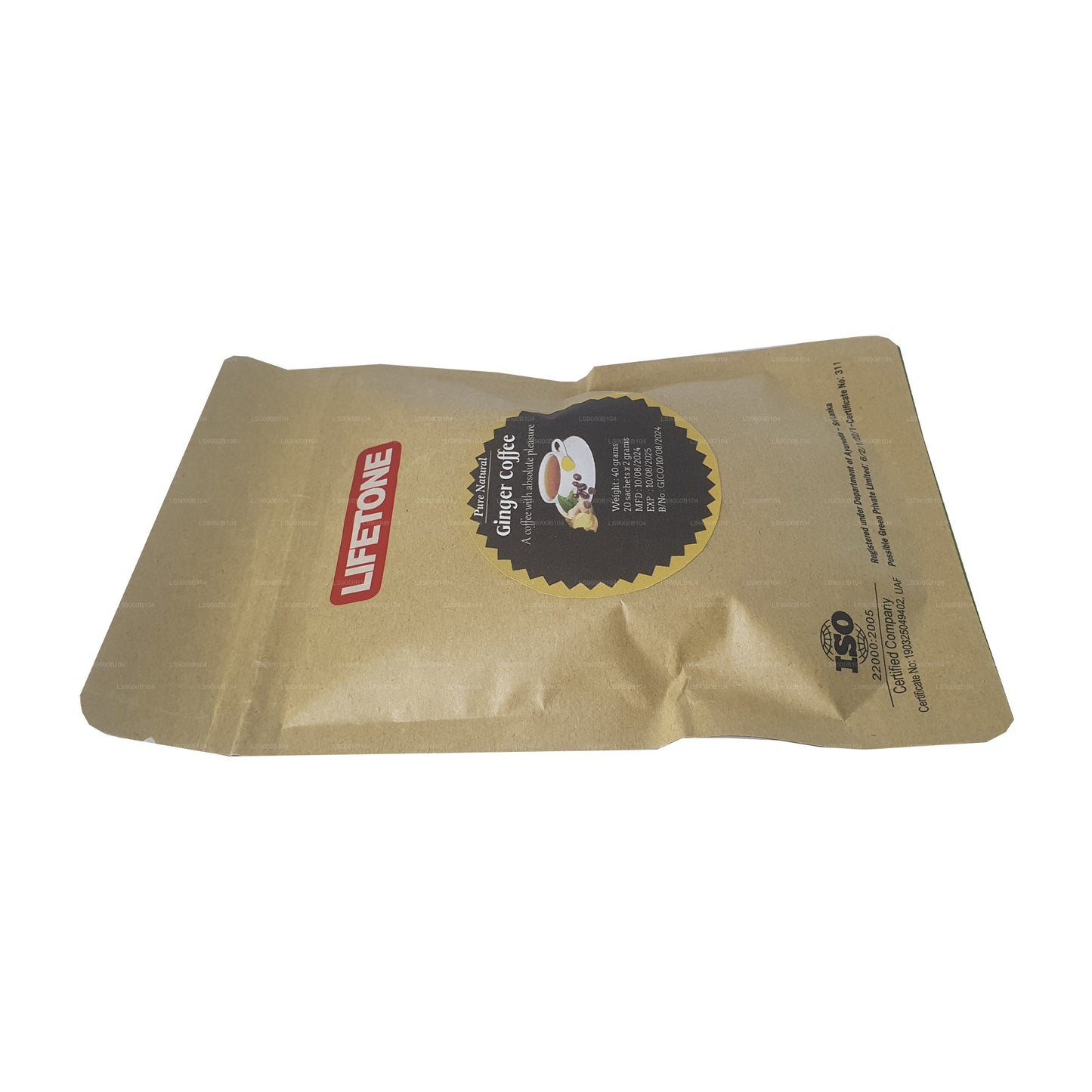 Lifetone Ingwerkaffee (40 g) 20 Teebeutel