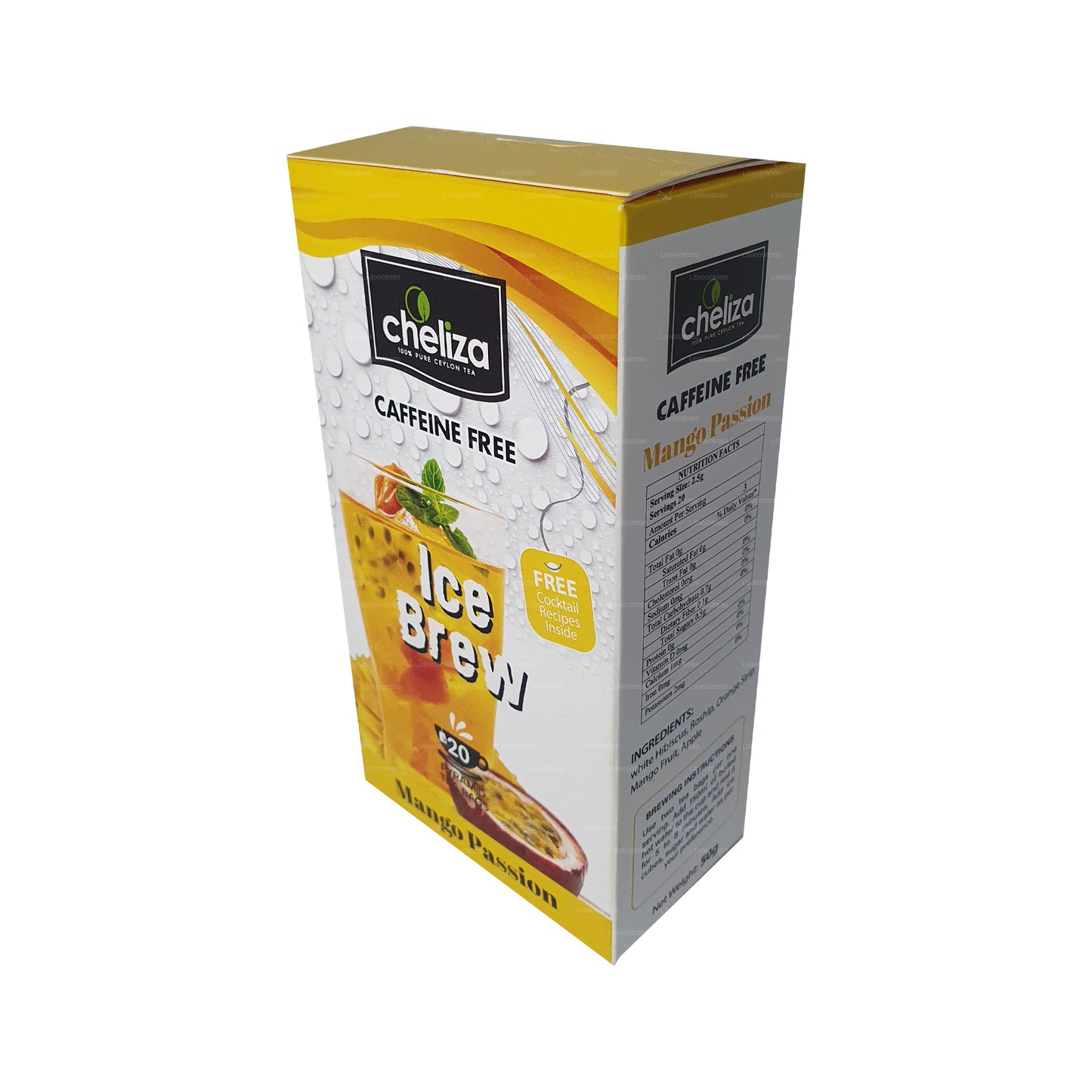 Cheliza Ice Brew Mango Passion Flavoerd Tee (50g) 20 Teebeutel