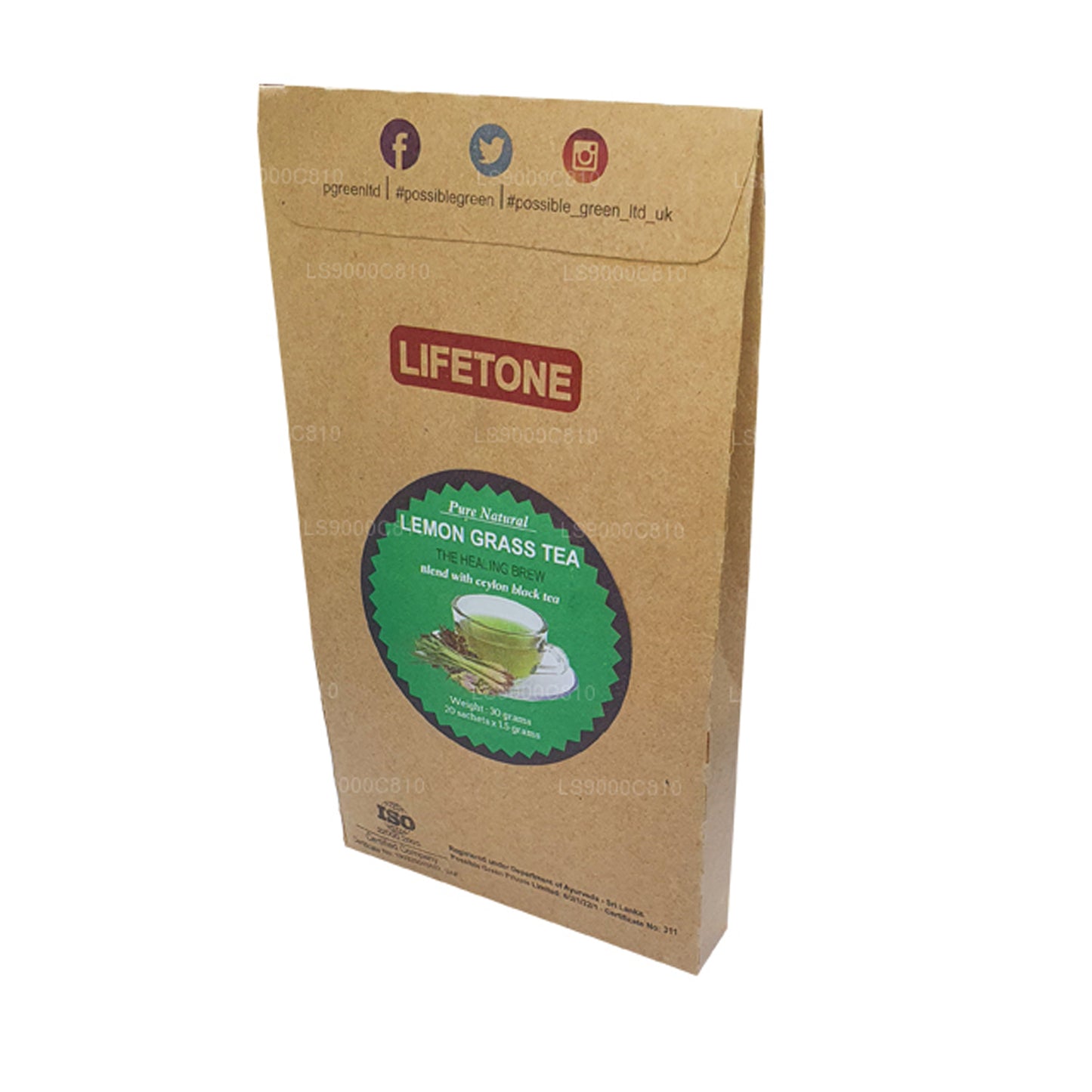 Lifetone Zitronengras-Tee (30 g)